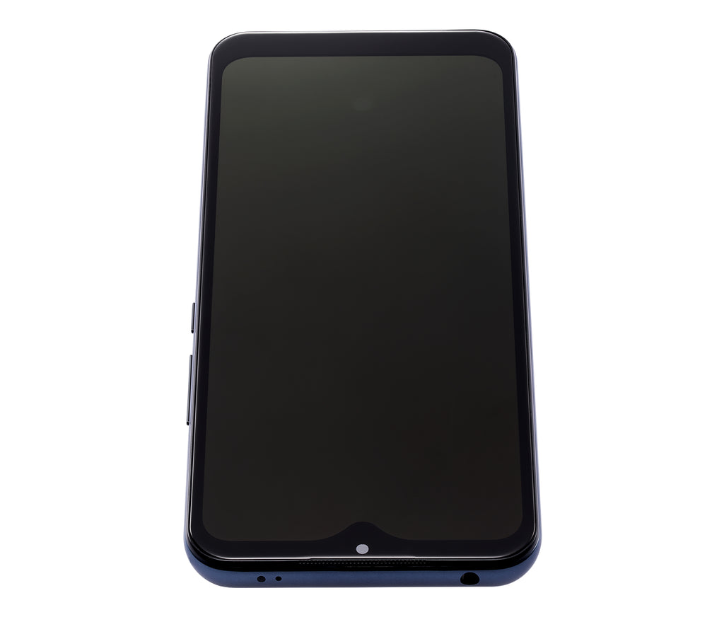 OLED Display with Frame for Xiaomi Mi 10 Lite 5G (Aftermarket Plus) (Cosmic Gray)
