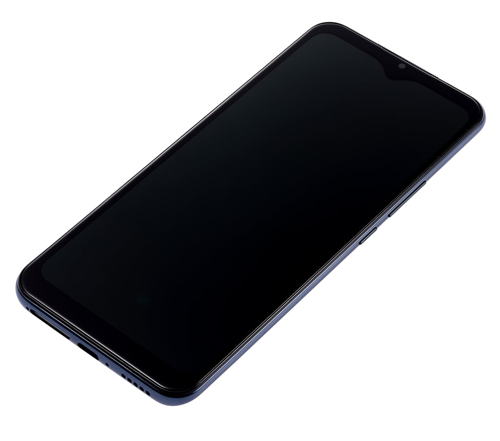 OLED Display with Frame for Xiaomi Mi 10 Lite 5G (Aftermarket Plus) (Cosmic Gray)