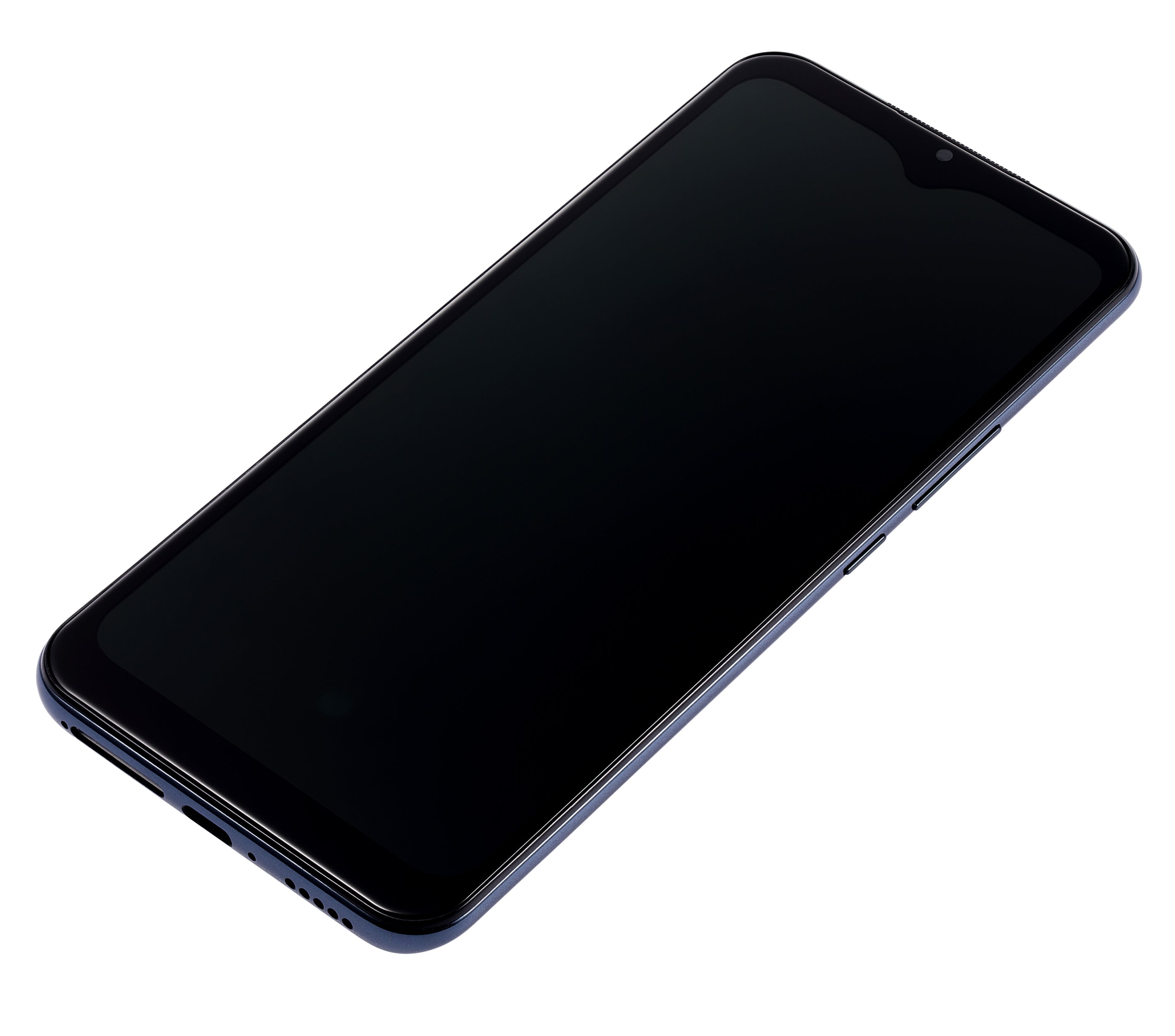 OLED Display with Frame for Xiaomi Mi 10 Lite 5G (Aftermarket Plus) (Cosmic Gray)
