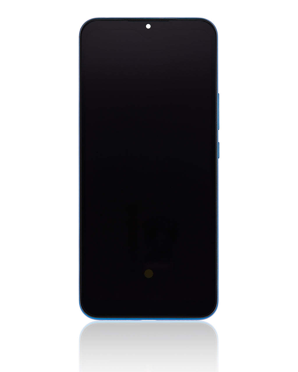 OLED-Display mit Rahmen Xiaomi Mi 10 Lite 5G (Aftermarket Plus) (Aurora Blue)