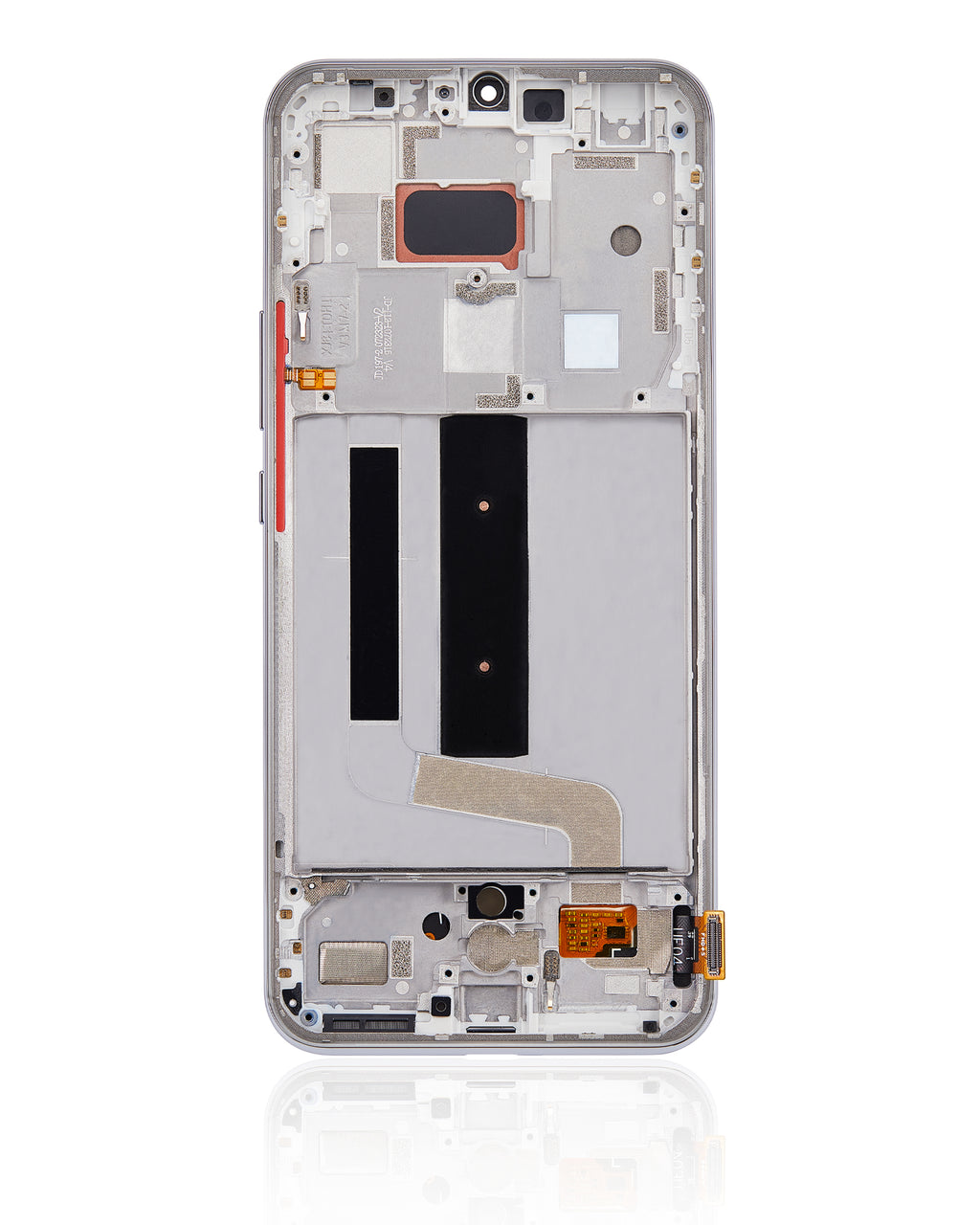 OLED-Display mit Rahmen für Xiaomi Mi 10 Lite 5G (Refurbished) (Dream White)