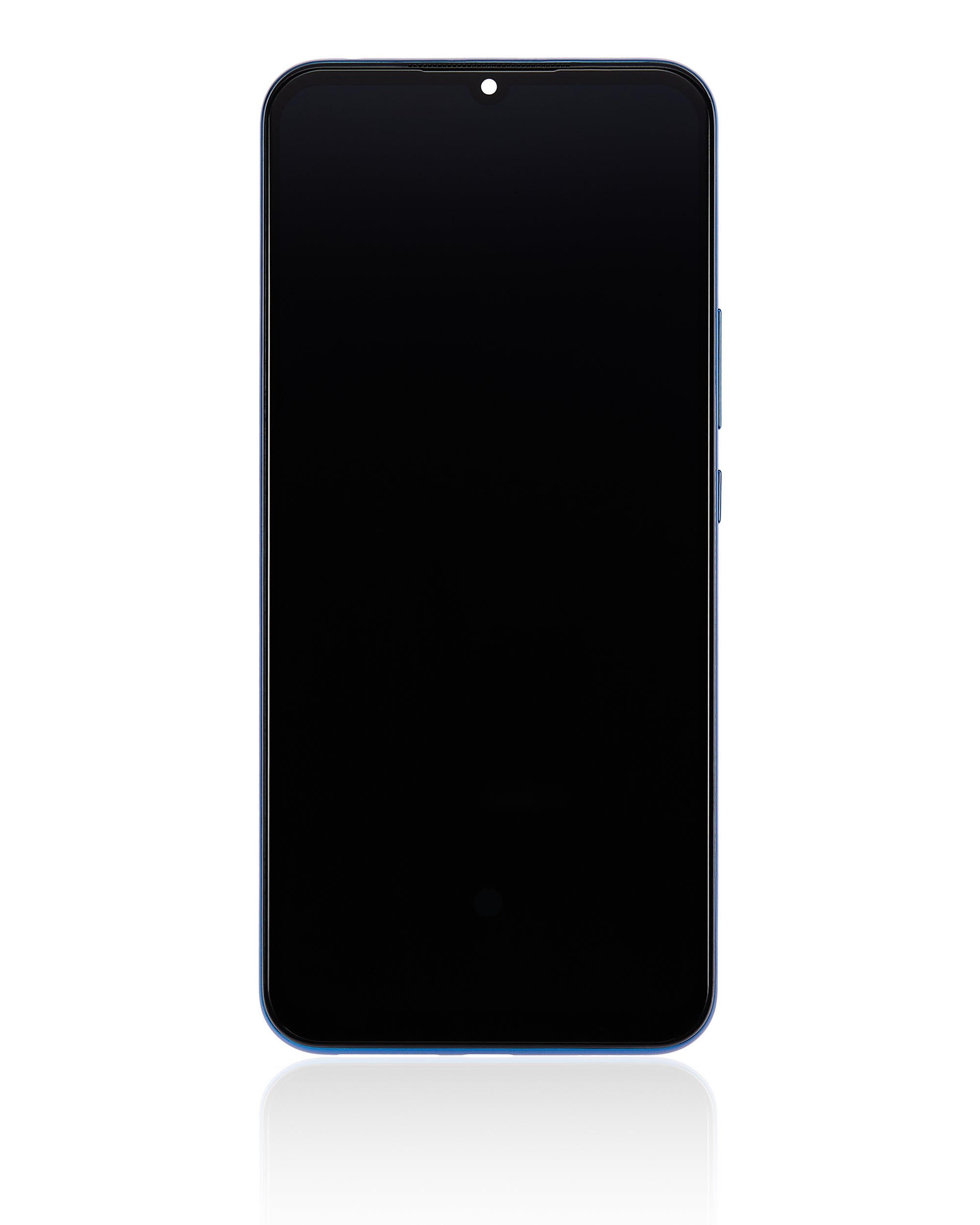 OLED-Display mit Rahmen für Xiaomi Mi 10 Lite 5G (Refurbished) (Aurora Blue)