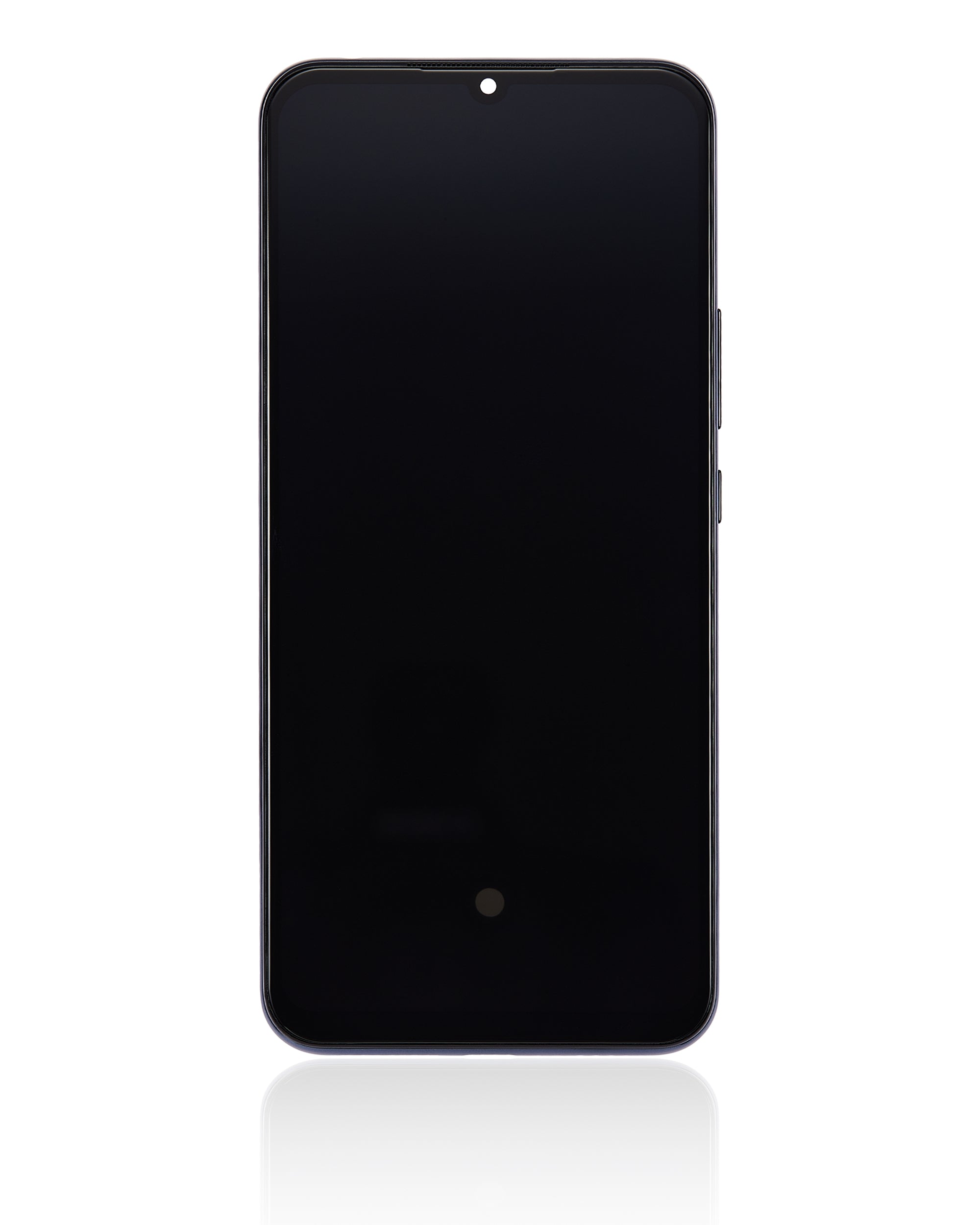 OLED-Display mit Rahmen für Xiaomi Mi 10 Lite 5G (Refurbished) (Cosmic Gray)