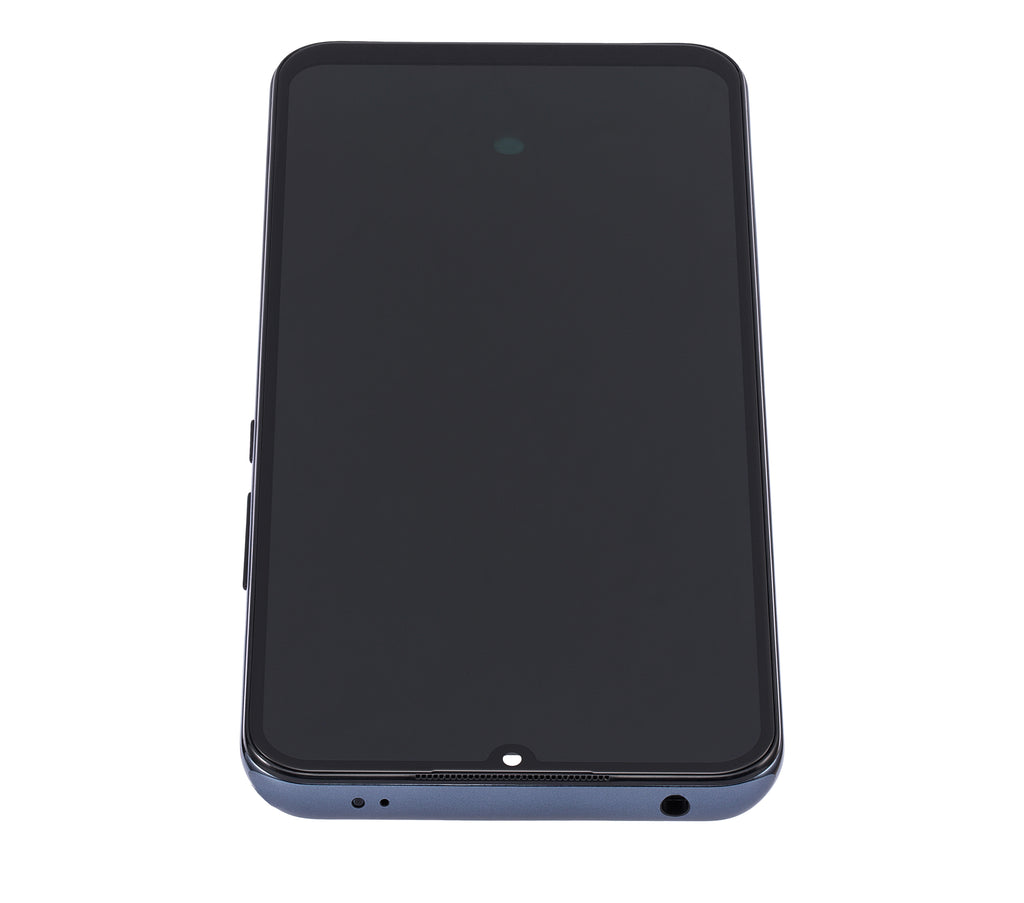OLED-Display mit Rahmen für Xiaomi Mi 10 Lite 5G (Refurbished) (Cosmic Gray)