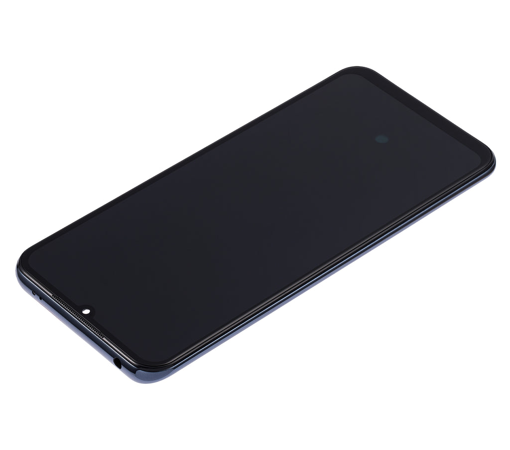 OLED-Display mit Rahmen für Xiaomi Mi 10 Lite 5G (Refurbished) (Cosmic Gray)