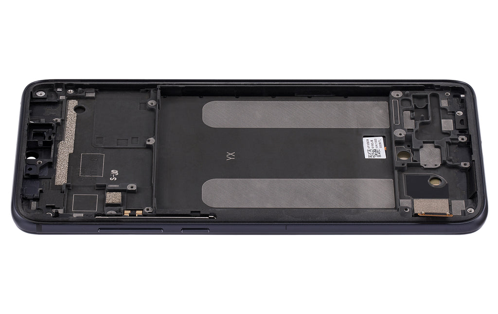 OLED-Display mit Rahmen für Xiaomi Mi 9 Lite / CC9 (Refurbished) (Onyx Gray)