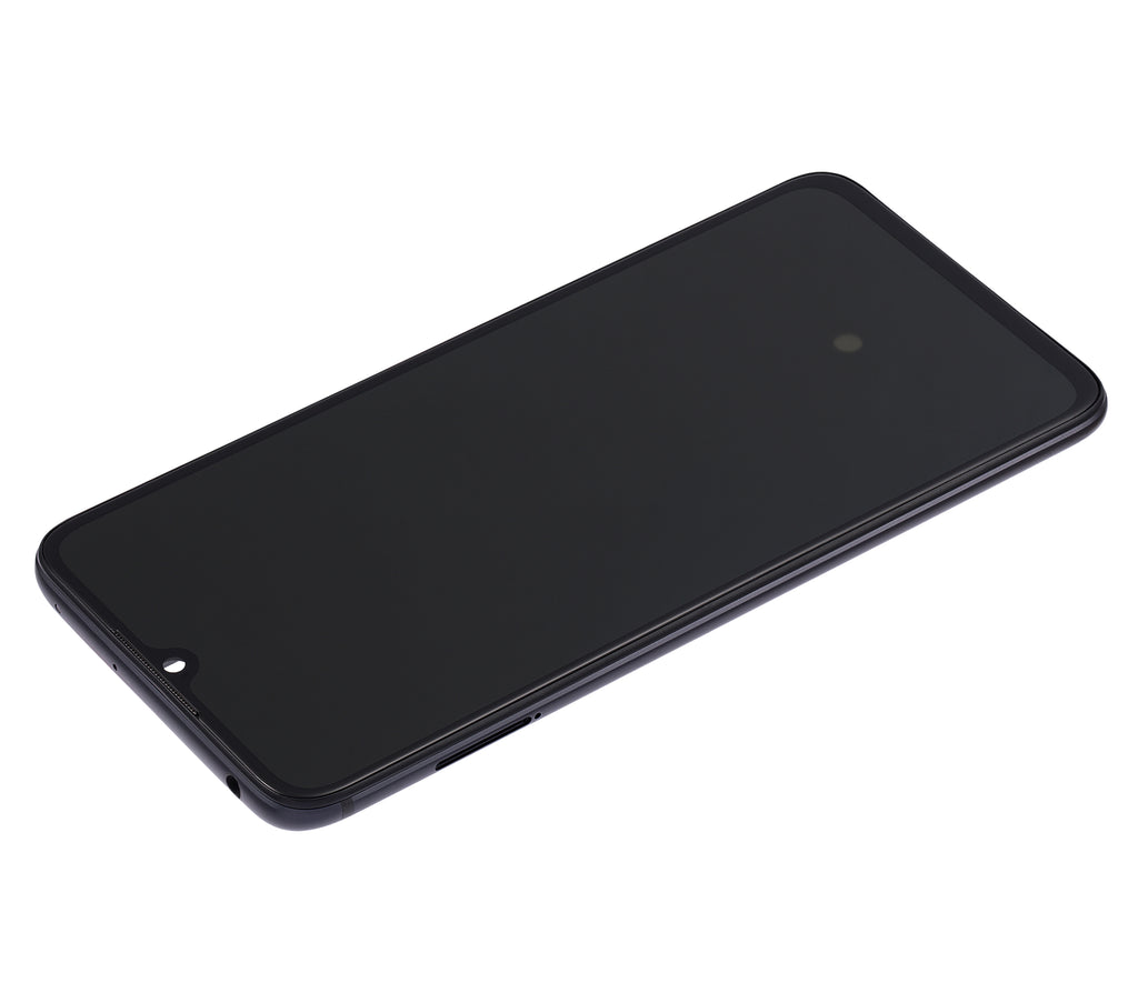 OLED-Display mit Rahmen für Xiaomi Mi 9 Lite / CC9 (Refurbished) (Onyx Gray)
