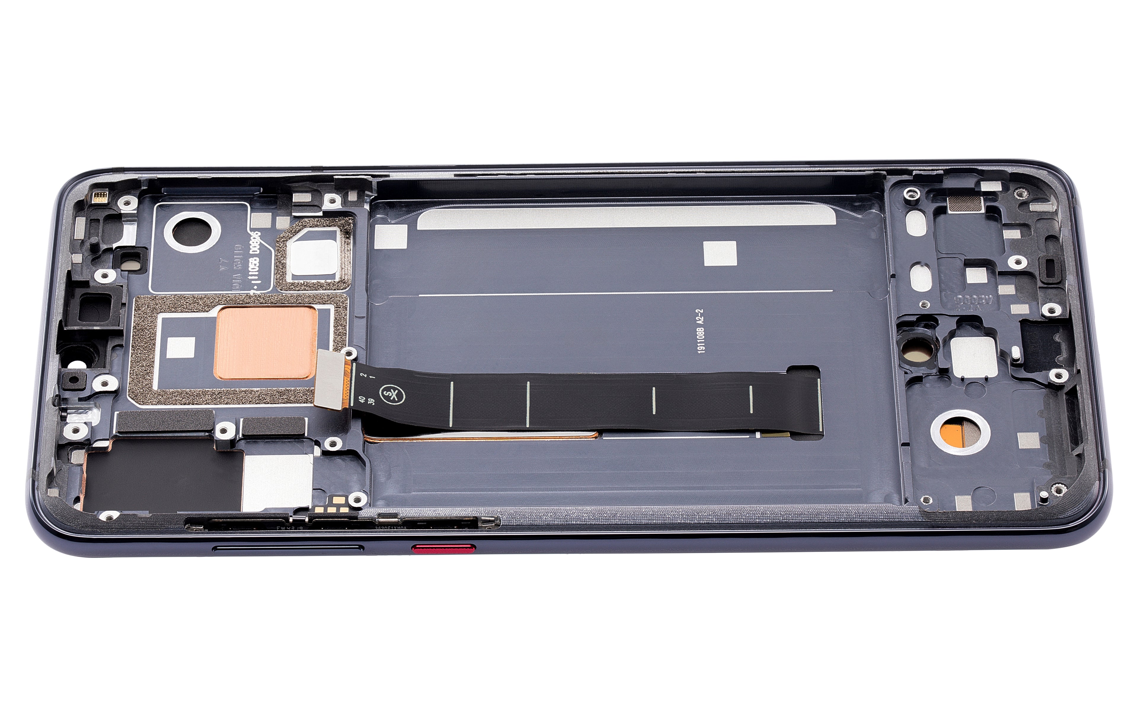 OLED-Display mit Rahmen für Xiaomi Mi 9 Pro (Refurbished) (Titanium Schwarz)