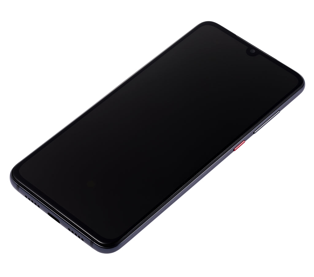OLED-Display mit Rahmen für Xiaomi Mi 9 Pro (Refurbished) (Titanium Schwarz)