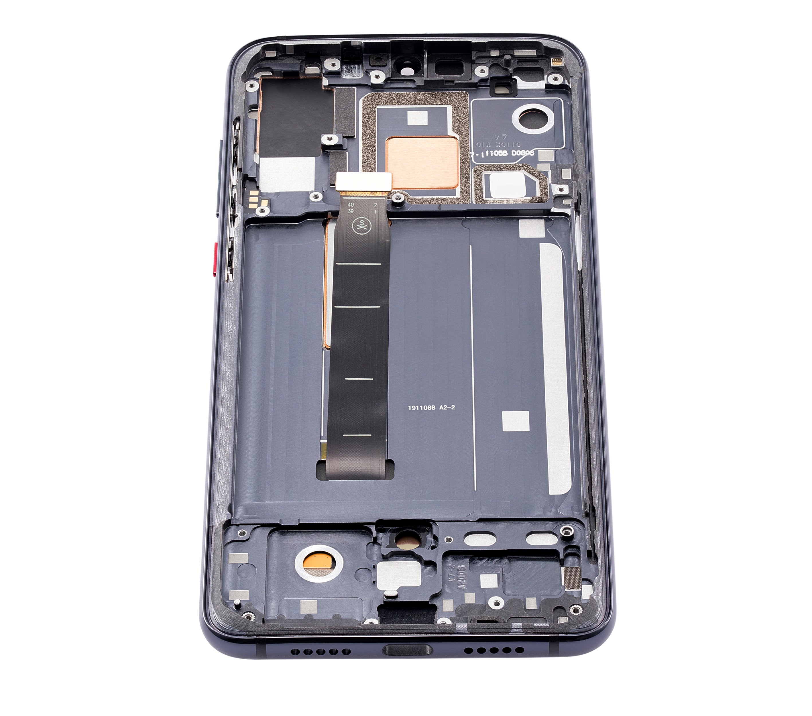 OLED-Display mit Rahmen für Xiaomi Mi 9 Pro (Refurbished) (Titanium Schwarz)