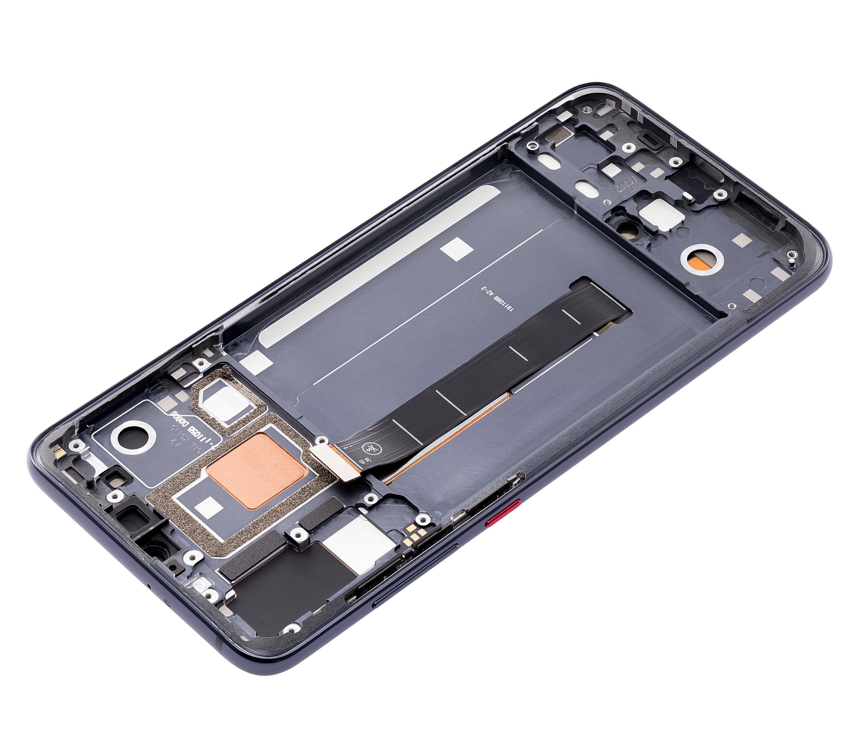 OLED-Display mit Rahmen für Xiaomi Mi 9 Pro (Refurbished) (Titanium Schwarz)