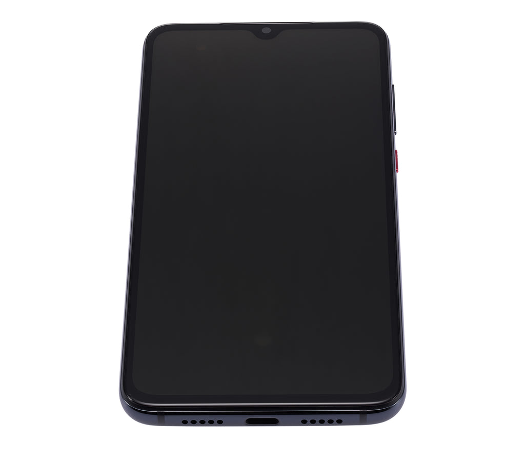 OLED-Display mit Rahmen für Xiaomi Mi 9 Pro (Aftermarket Plus) (Titanium Schwarz