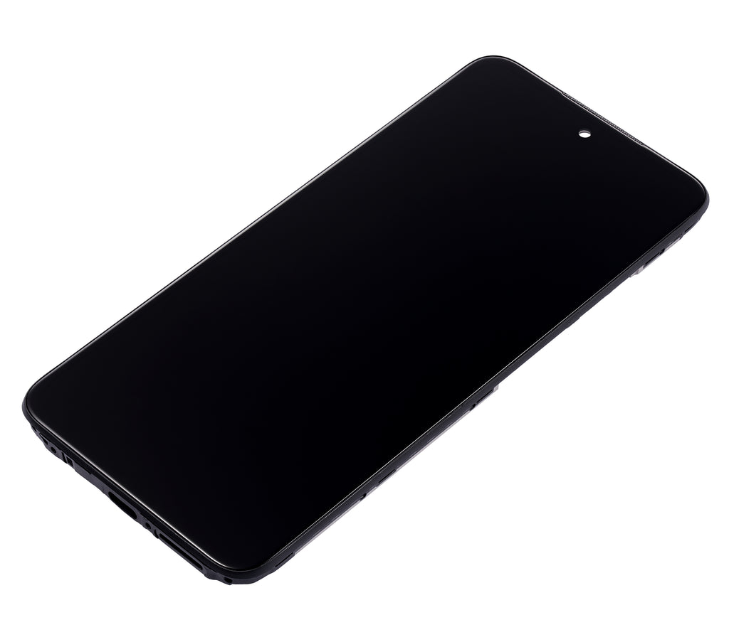 LCD-Display mit Rahmen für Xiaomi Redmi 10 (2021) Aftermarket Plus alle Farben