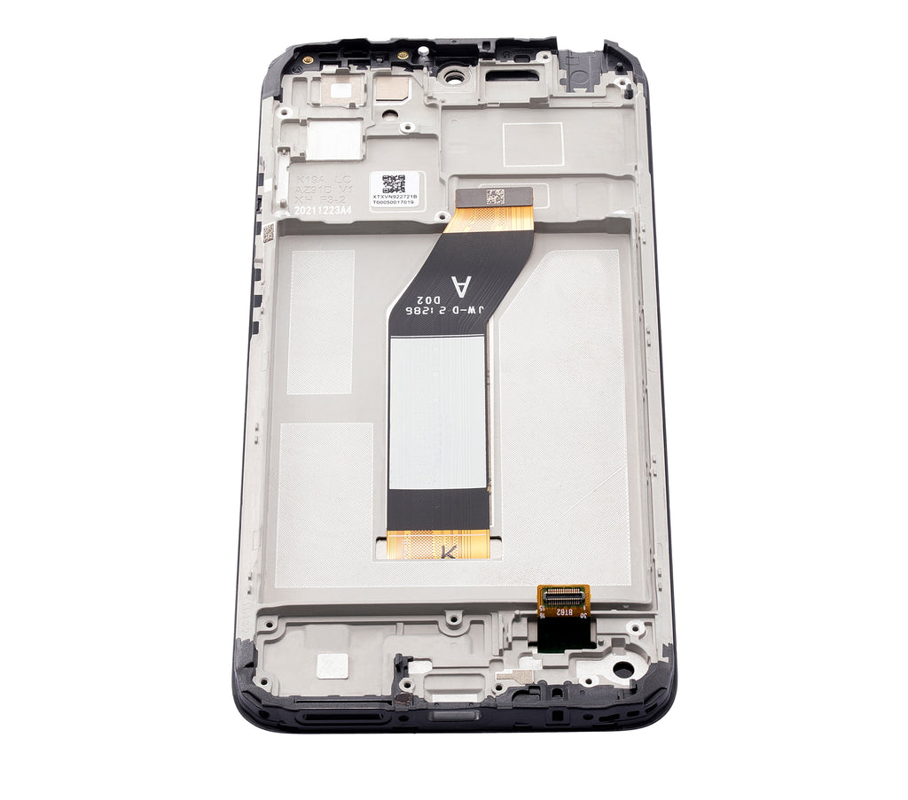 LCD-Display mit Rahmen für Xiaomi Redmi 10 (2021) Aftermarket Plus alle Farben