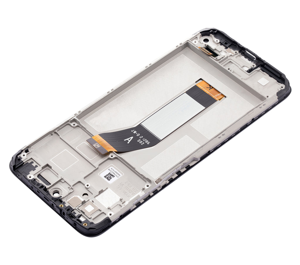 LCD-Display mit Rahmen für Xiaomi Redmi 10 (2021) Aftermarket Plus alle Farben