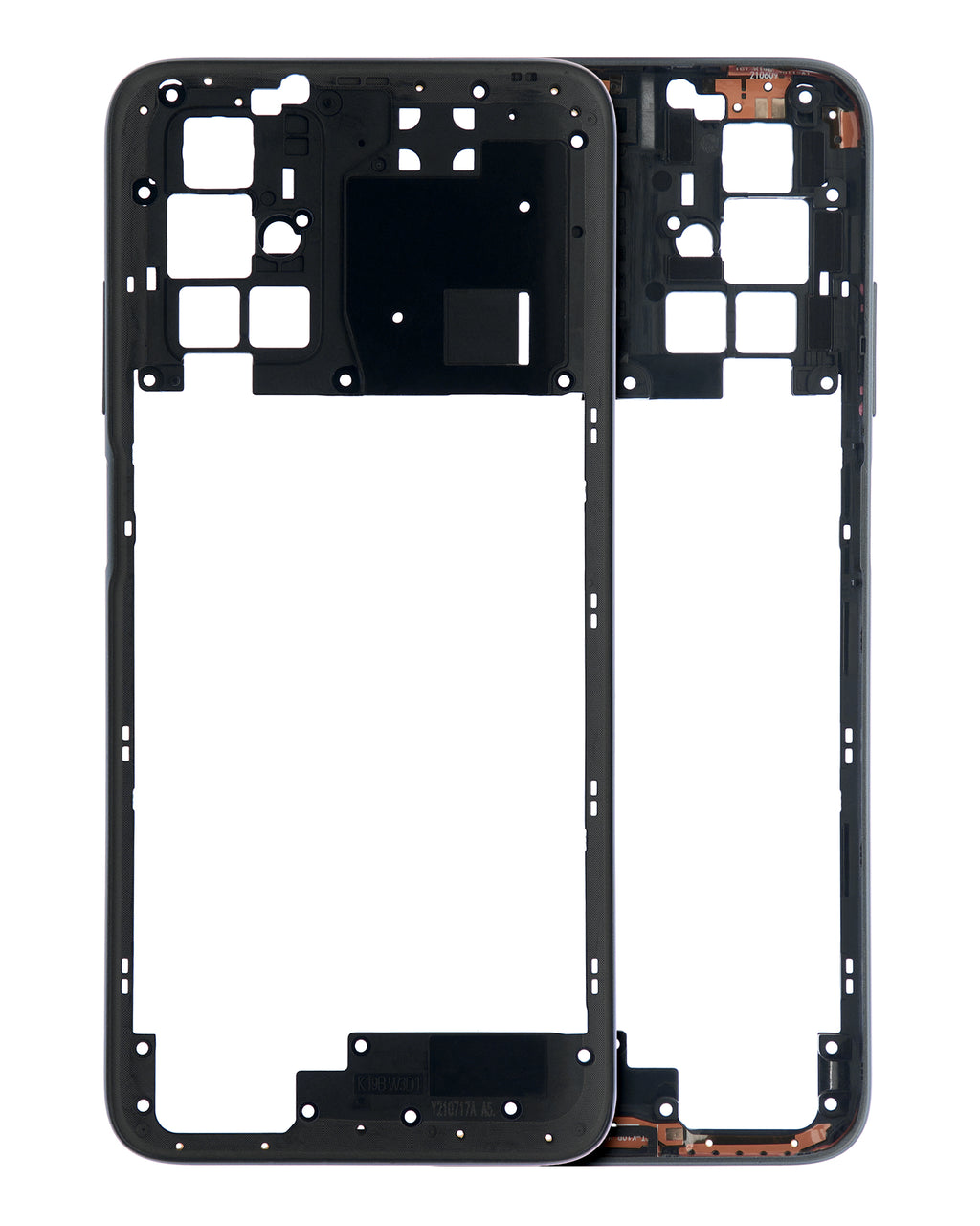 Midframe/Rahmen für Xiaomi Redmi 10 (Carbon Gray)