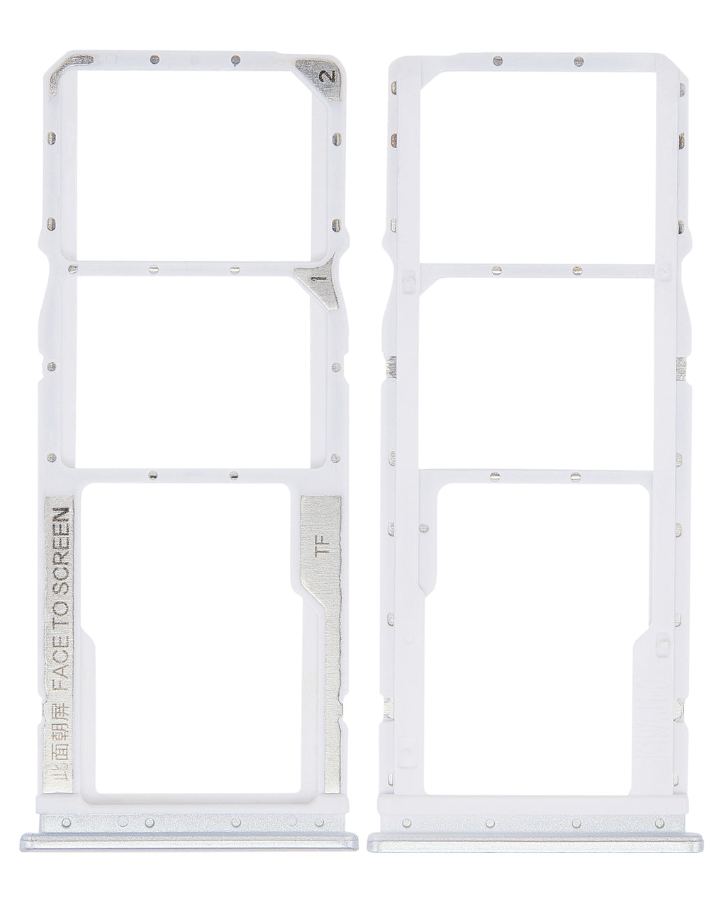Dual-SIM-Kartenfach für Xiaomi Redmi 10 (Pebble White)