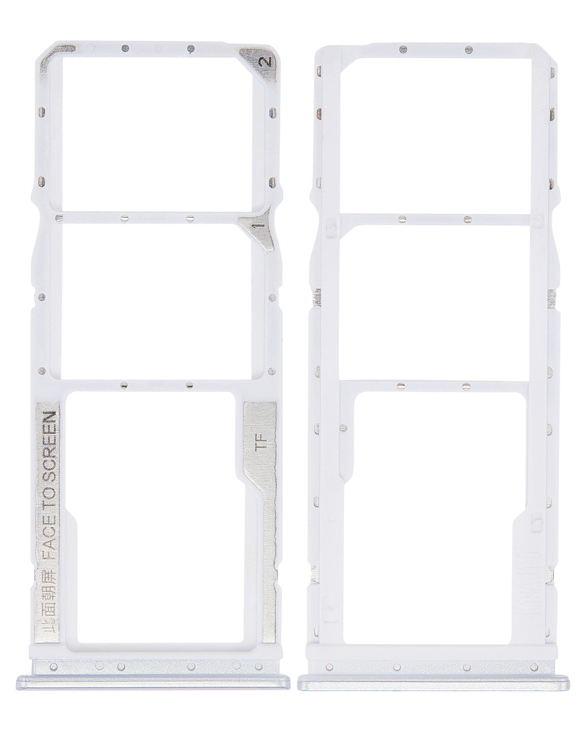 Dual-SIM-Kartenfach für Xiaomi Redmi 10 (Pebble White)