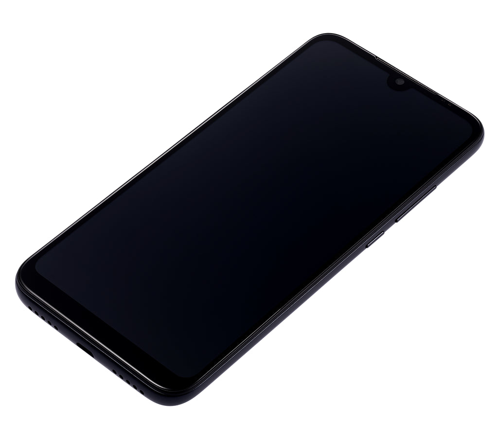 LCD-Display mit Rahmen für Xiaomi Redmi 7 (Refurbished) (Eclipse Black)