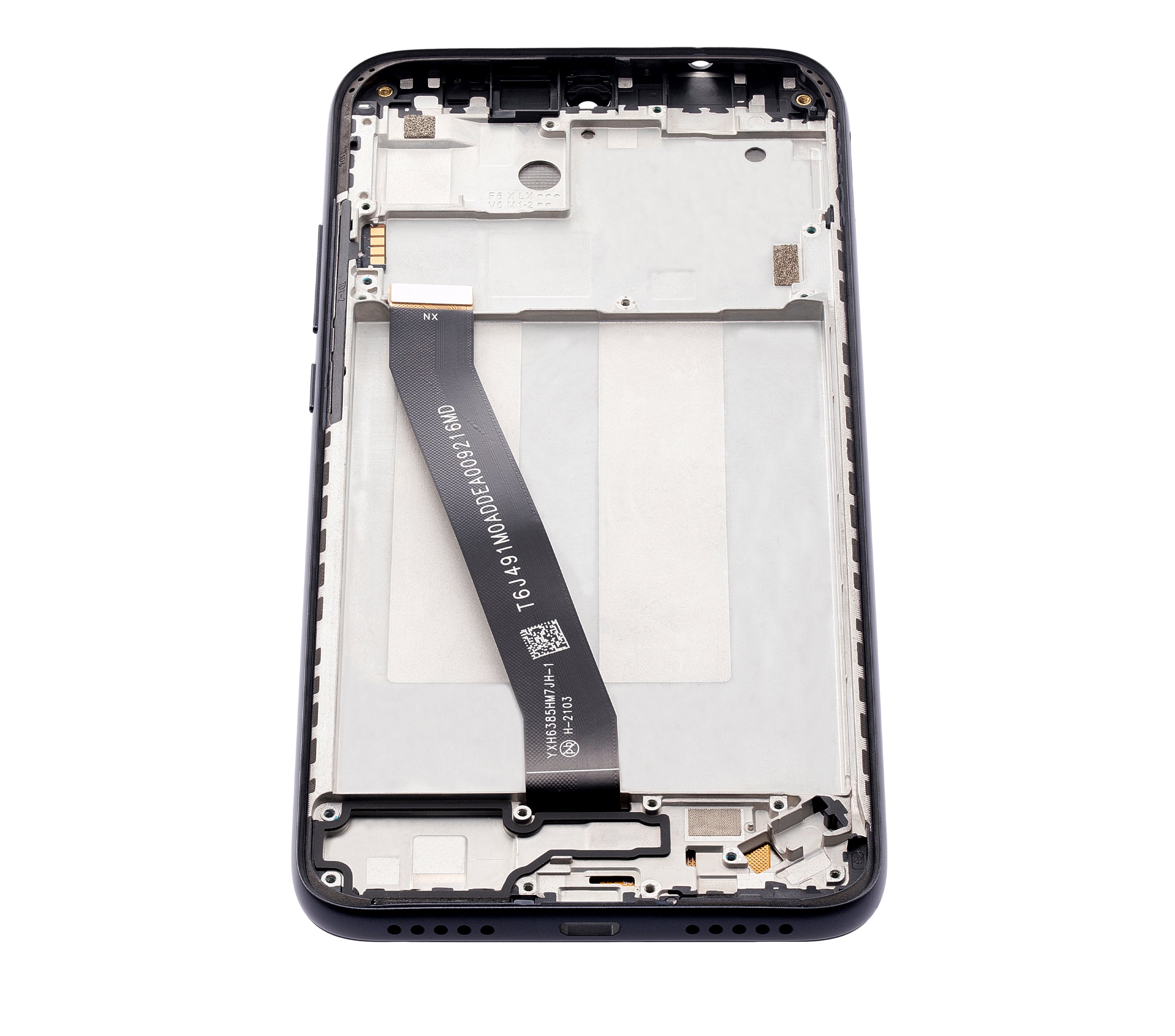 LCD-Display mit Rahmen für Xiaomi Redmi 7 (Refurbished) (Eclipse Black)