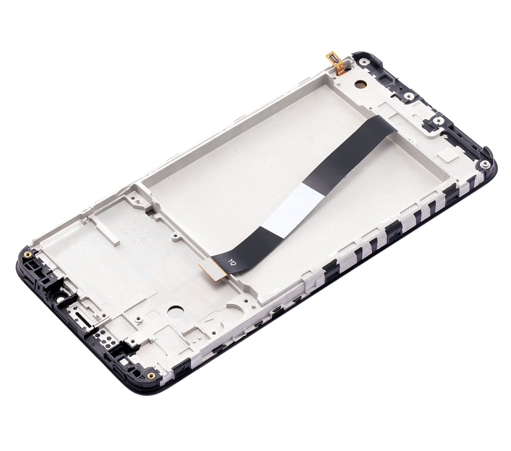 LCD-Modul mit Rahmen für Xiaomi Redmi 7A (Refurbished) (Alle Farben)