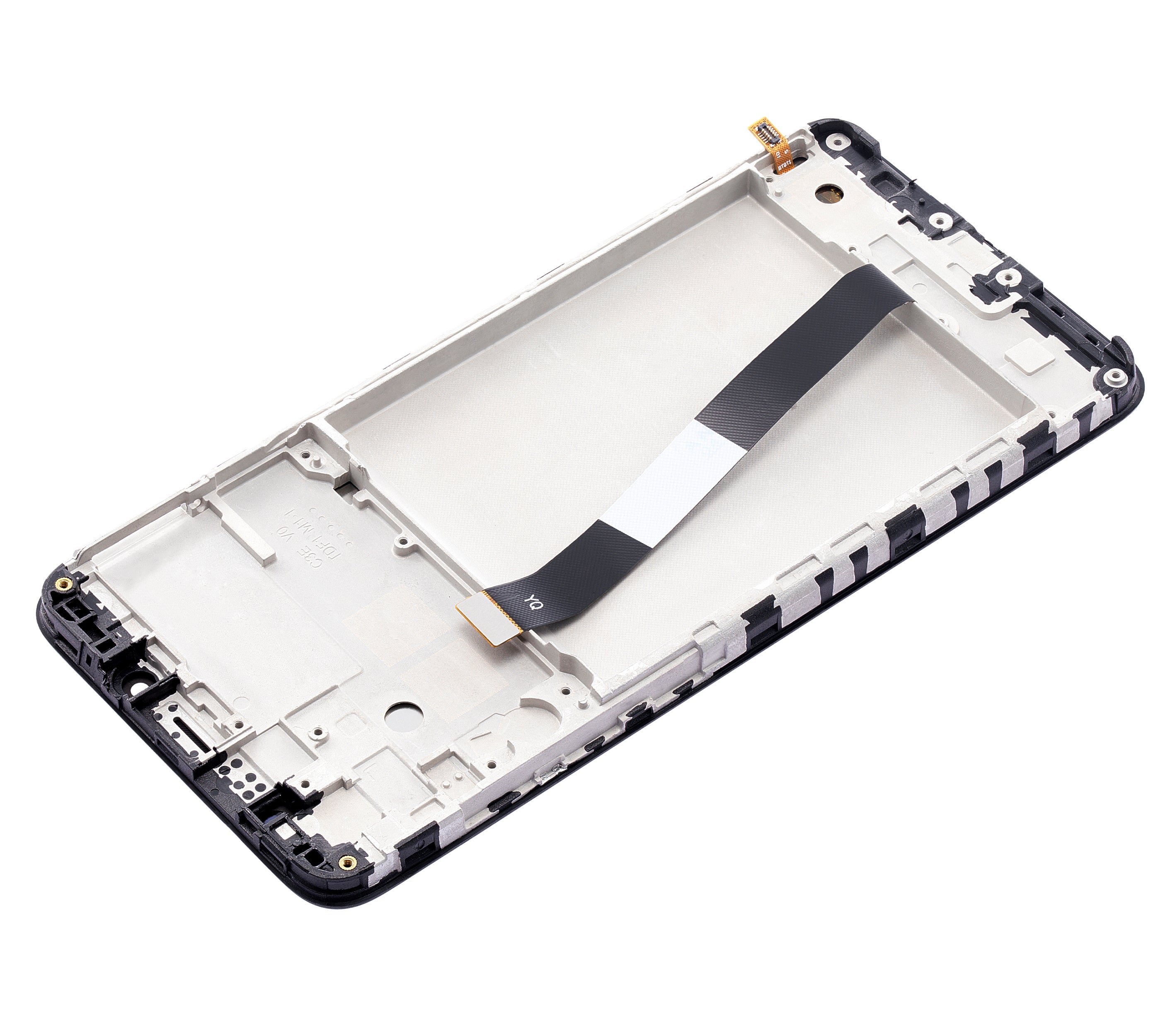 LCD-Modul mit Rahmen für Xiaomi Redmi 7A (Refurbished) (Alle Farben)