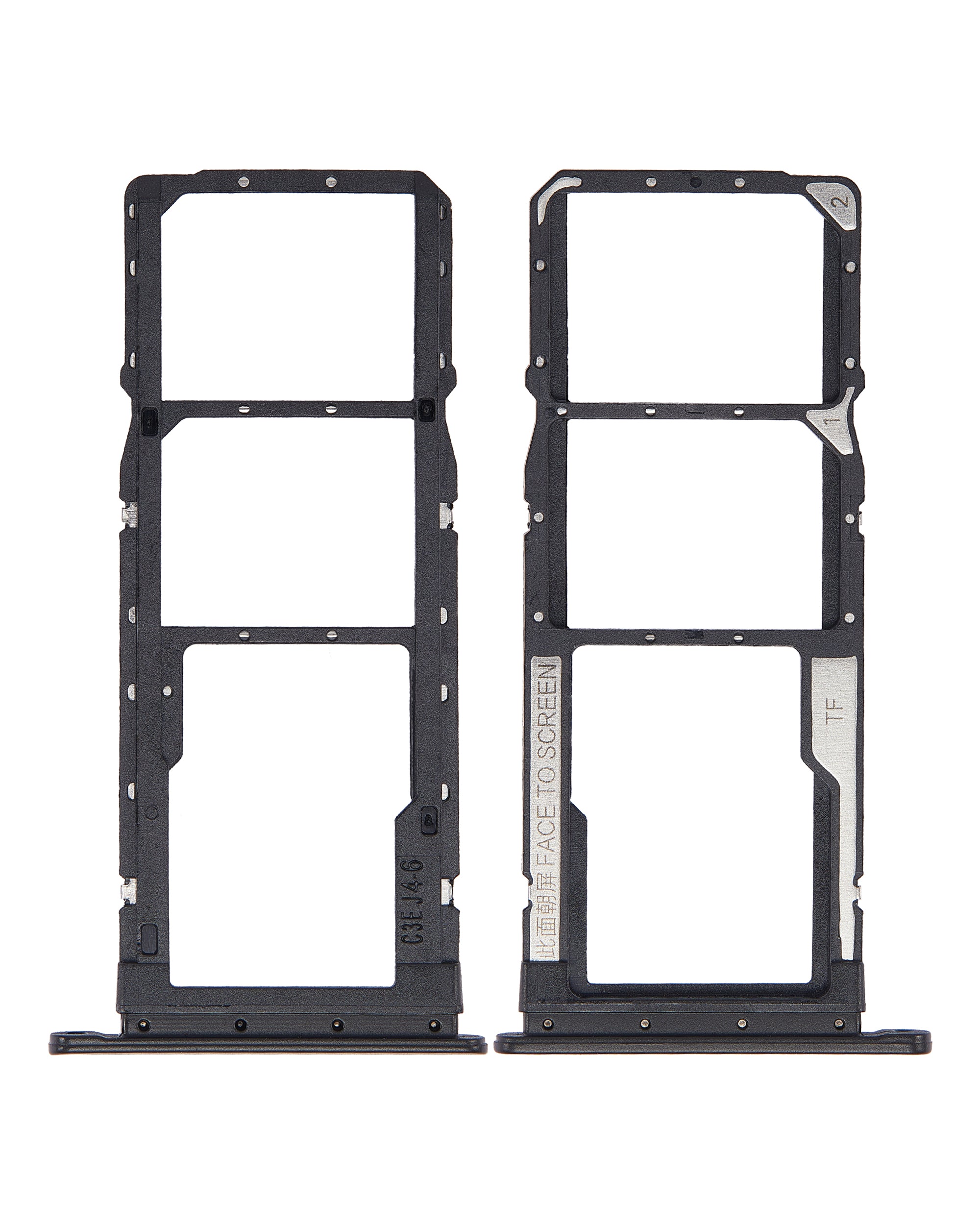 Dual-SIM-Kartenhalter für Xiaomi Redmi 7A (Matte Black)