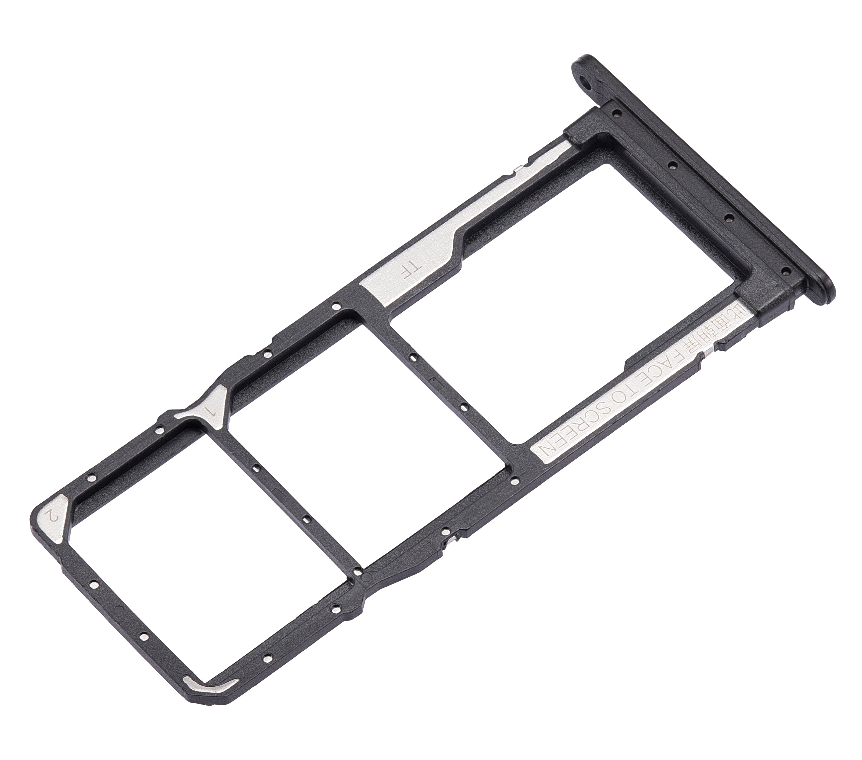 Dual-SIM-Kartenhalter für Xiaomi Redmi 7A (Matte Black)