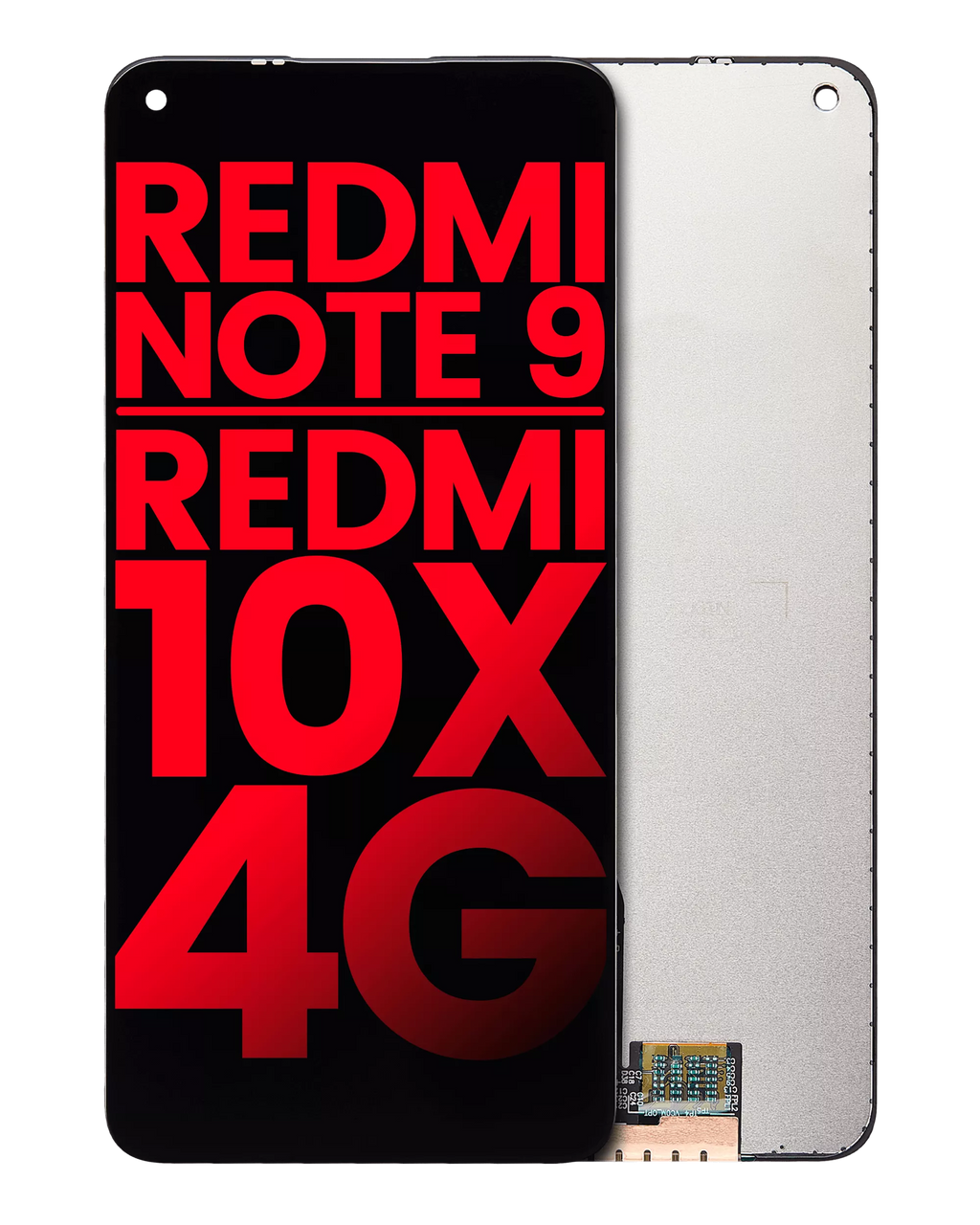LCD-Display ohne Rahmen Xiaomi Redmi Note 9/10x 4G Aftermarket Plus Alle Farben
