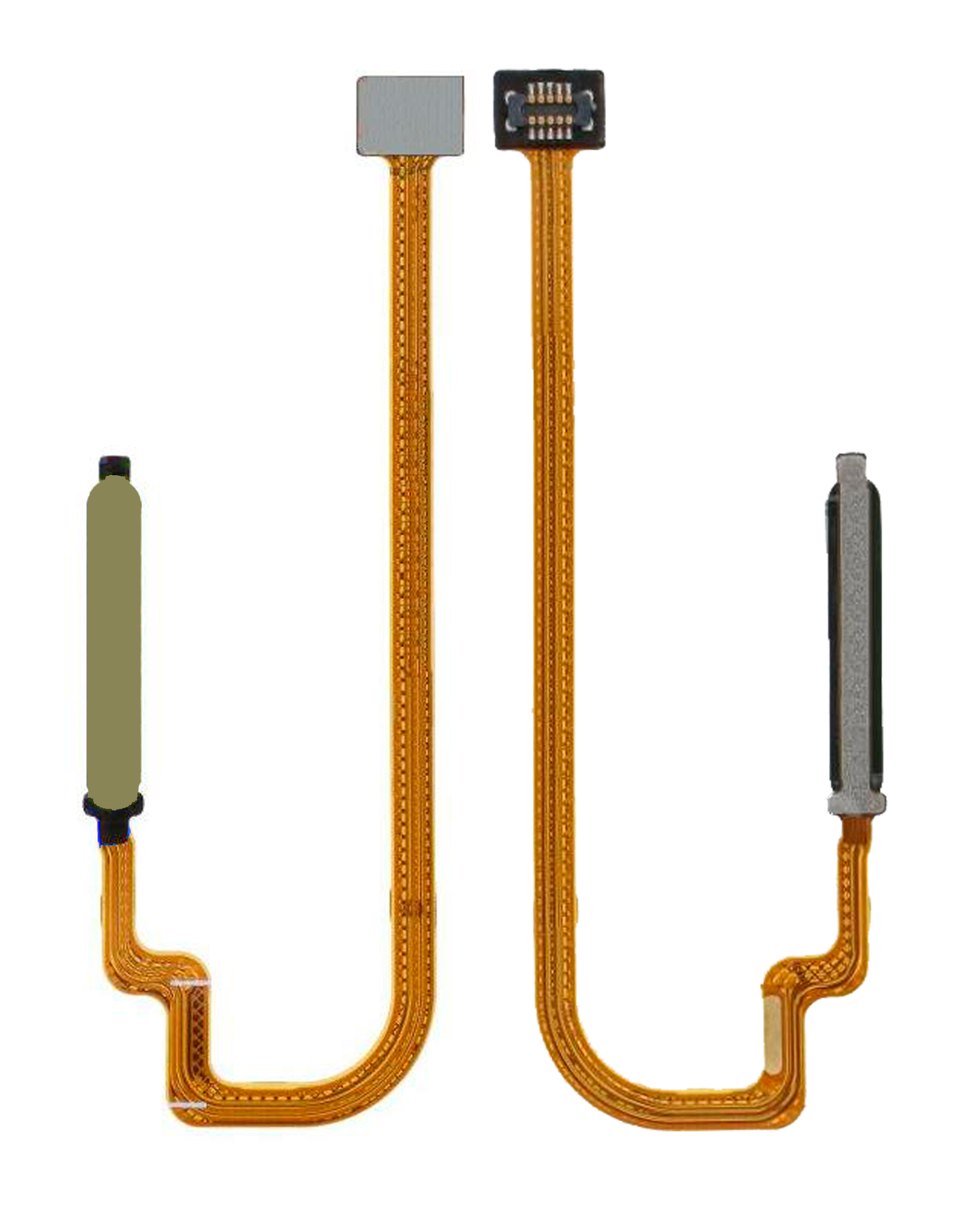 Fingerabdrucksensor Flex für Xiaomi Redmi Note 9S (Champagne Gold)