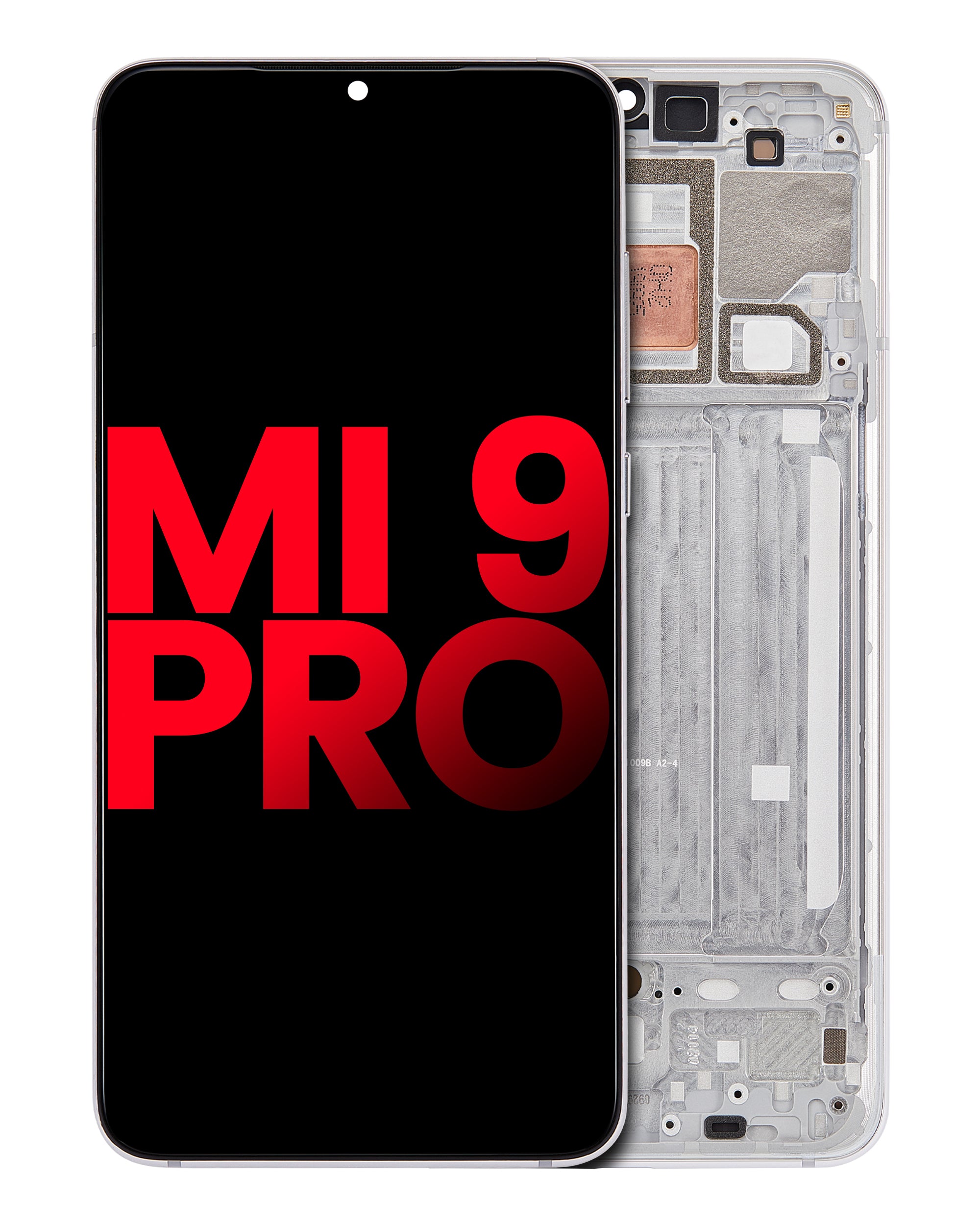OLED Display with Frame for Xiaomi Mi 9 Pro (Aftermarket Plus) (Dream White)
