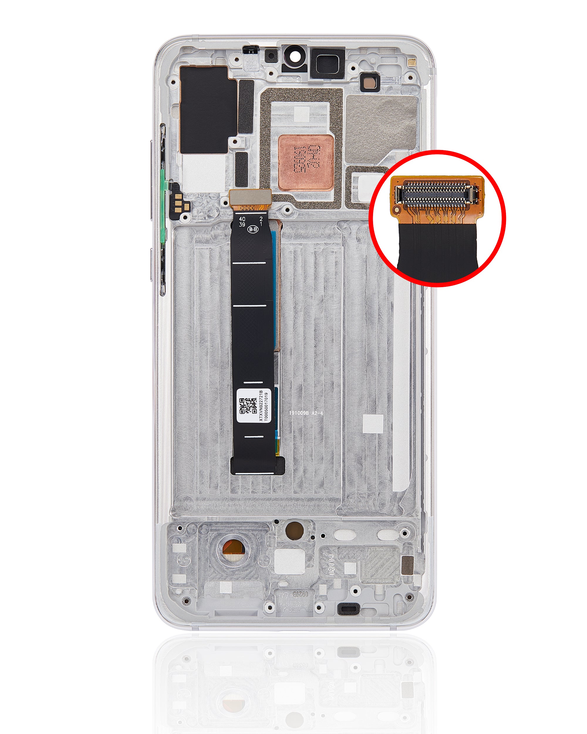 OLED Display with Frame for Xiaomi Mi 9 Pro (Aftermarket Plus) (Dream White)