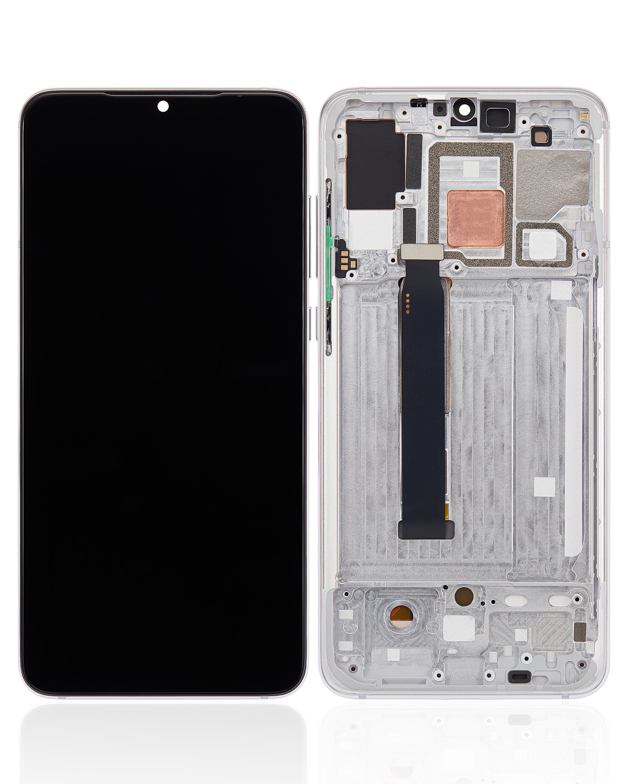 LCD complete with frame for Xiaomi Mi 9 Pro (Aftermarket: Incell) (Dream White)
