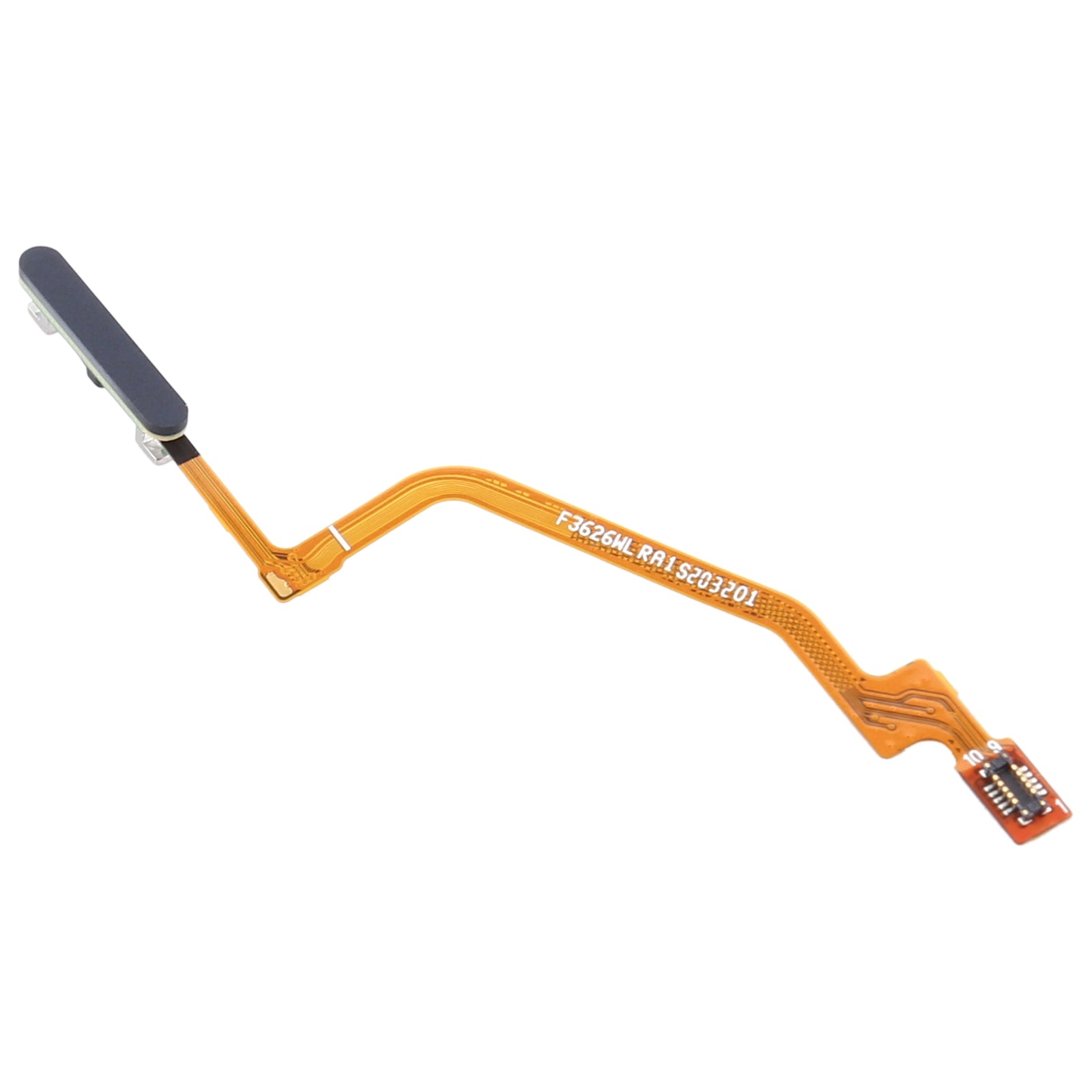 Fingerabdruckleser mit Flexkabel für Xiaomi Redmi Note 9S (Interstellar Gray)