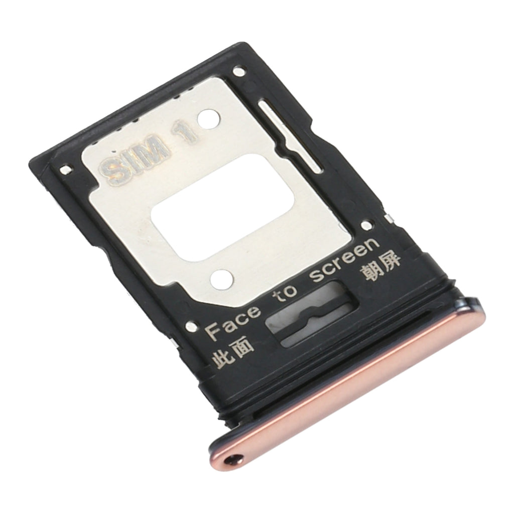 Dual-SIM-Kartenfach für Xiaomi Mi 11 Lite (Peach Pink)