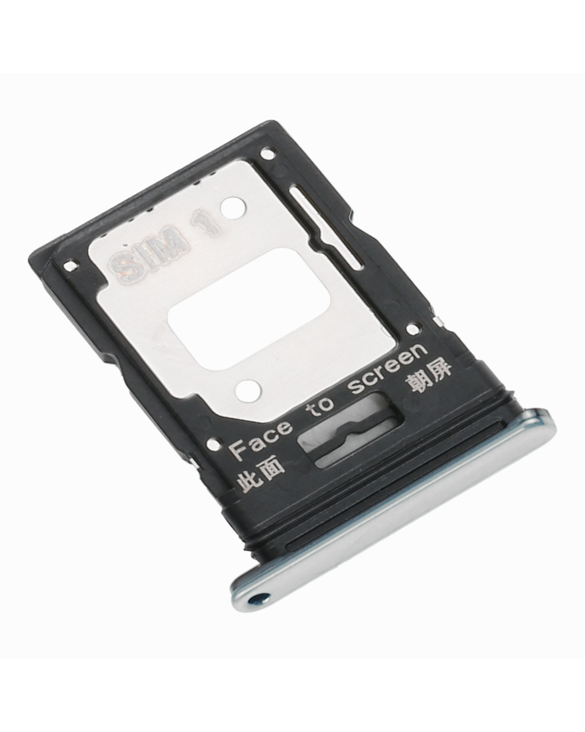 Dual-SIM-Kartenfach für Xiaomi Mi 11 Lite (Silber)