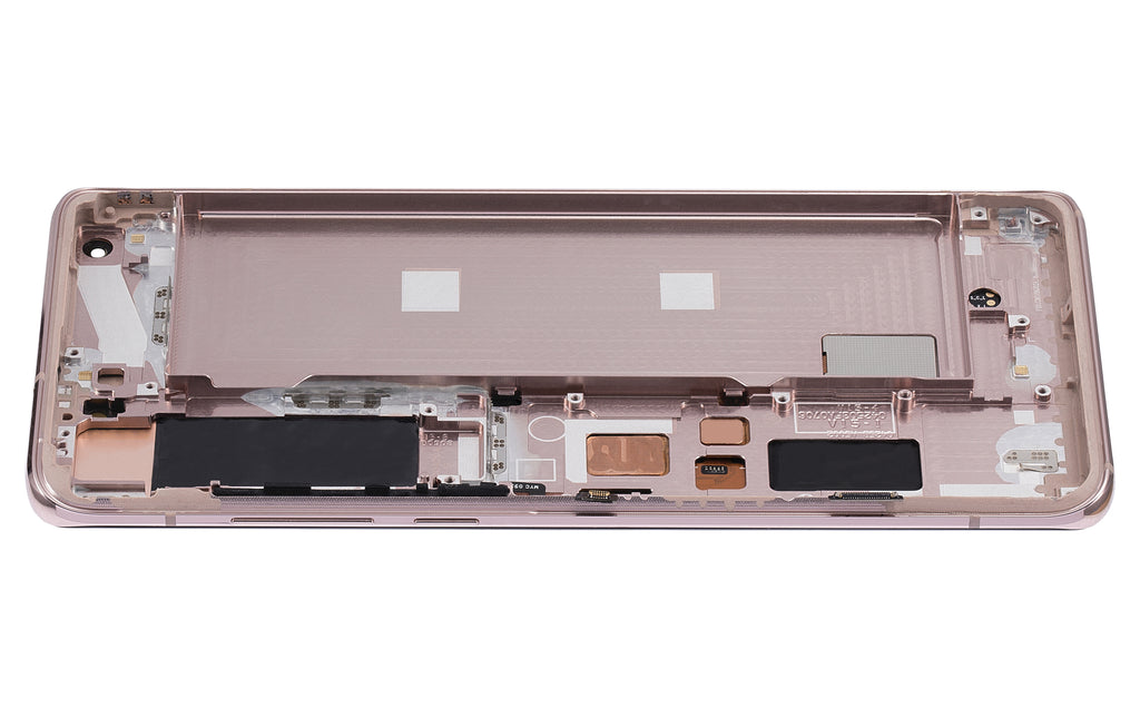 OLED-Display mit Rahmen für Xiaomi Mi 10 5G (Refurbished) (Peach Gold)