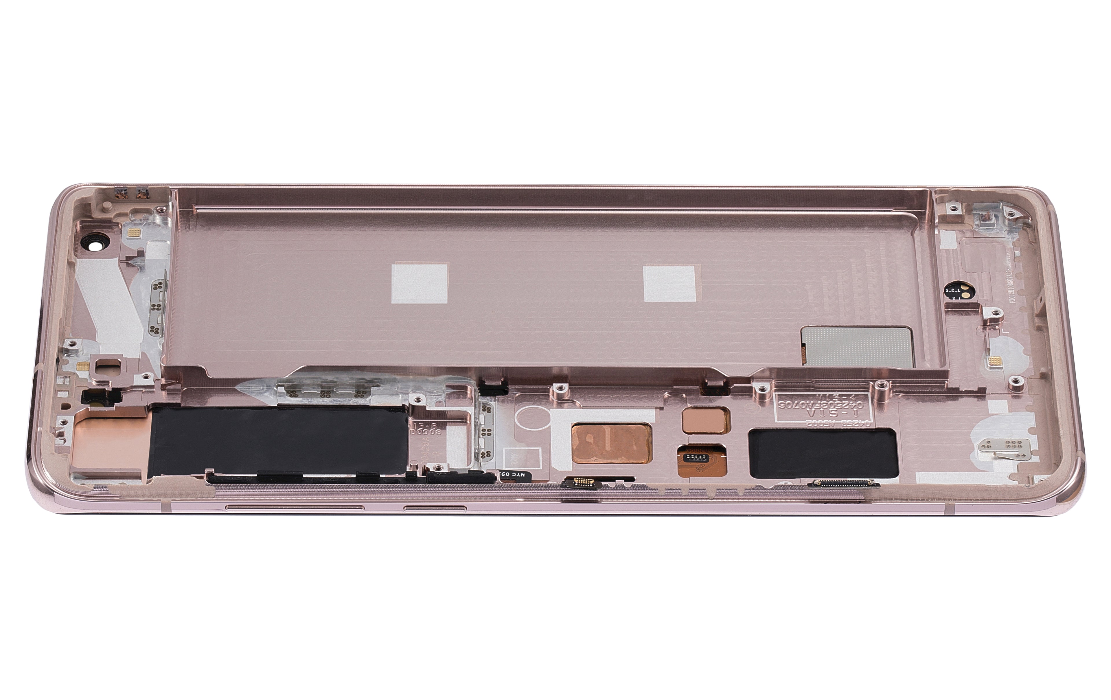 OLED-Display mit Rahmen für Xiaomi Mi 10 5G (Refurbished) (Peach Gold)