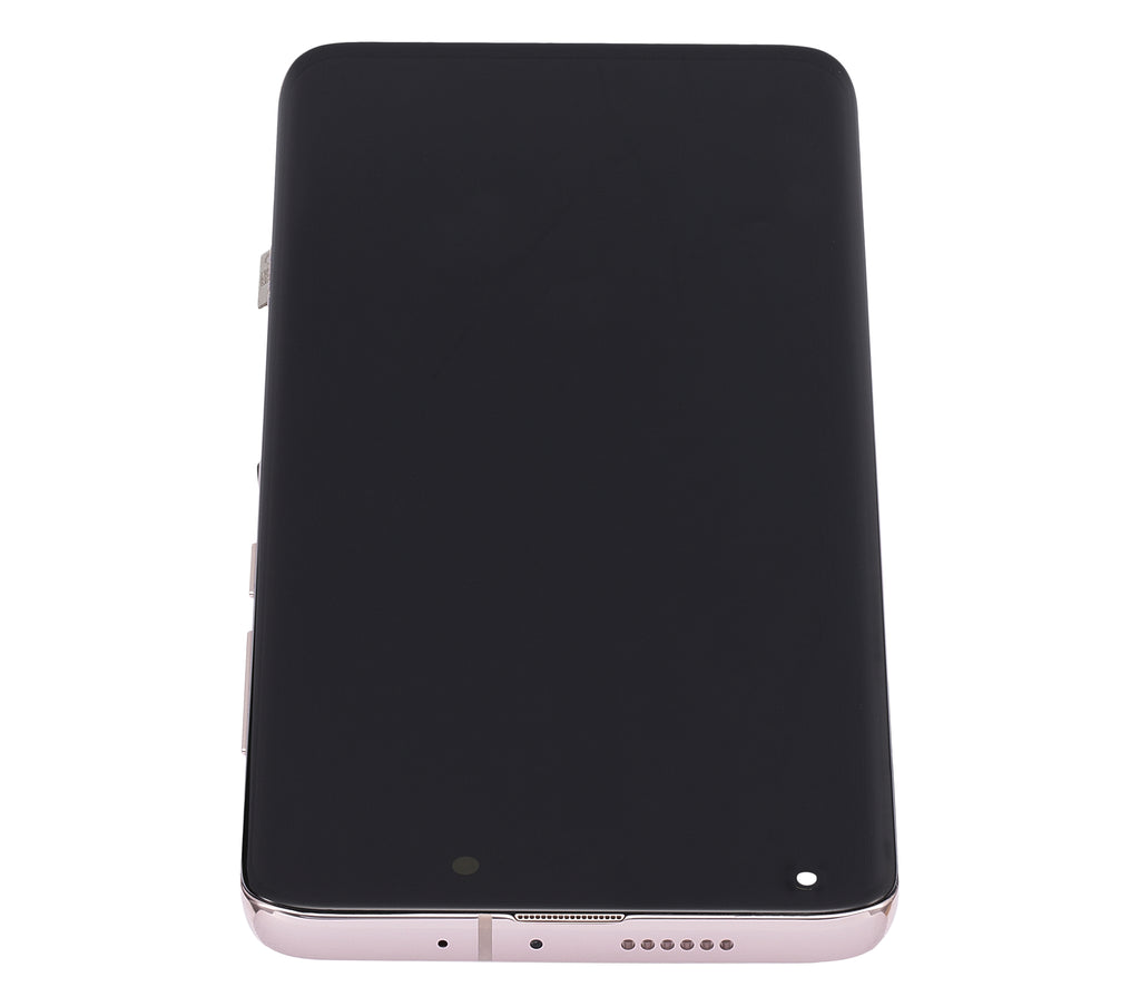 OLED-Display mit Rahmen für Xiaomi Mi 10 5G (Refurbished) (Peach Gold)