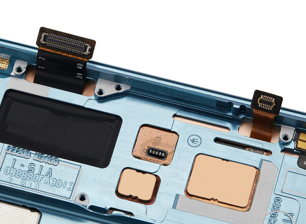 OLED Display with Frame for Xiaomi Mi 10 5G (Refurbished, Coral Green)