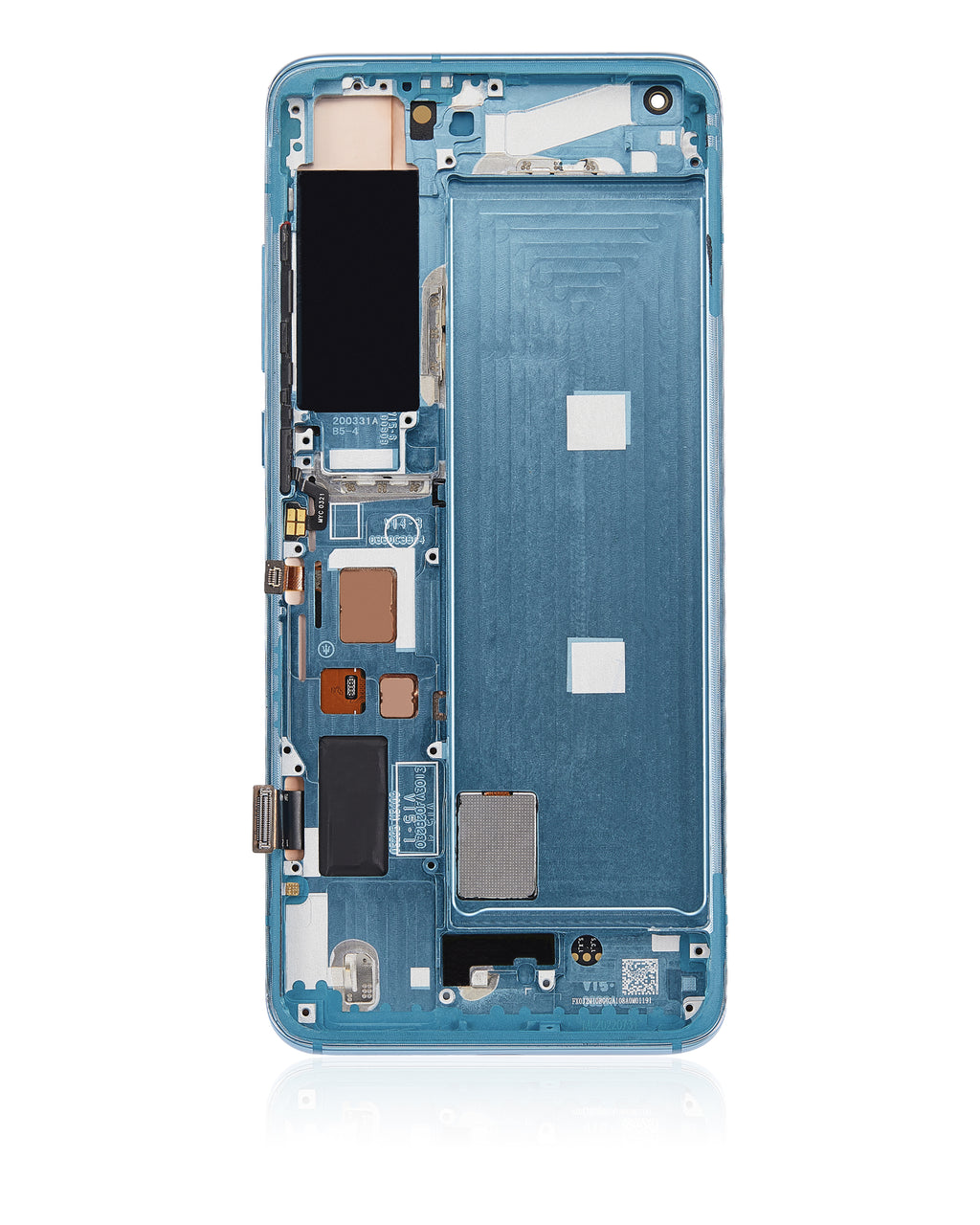OLED Display with Frame for Xiaomi Mi 10 5G (Refurbished, Coral Green)