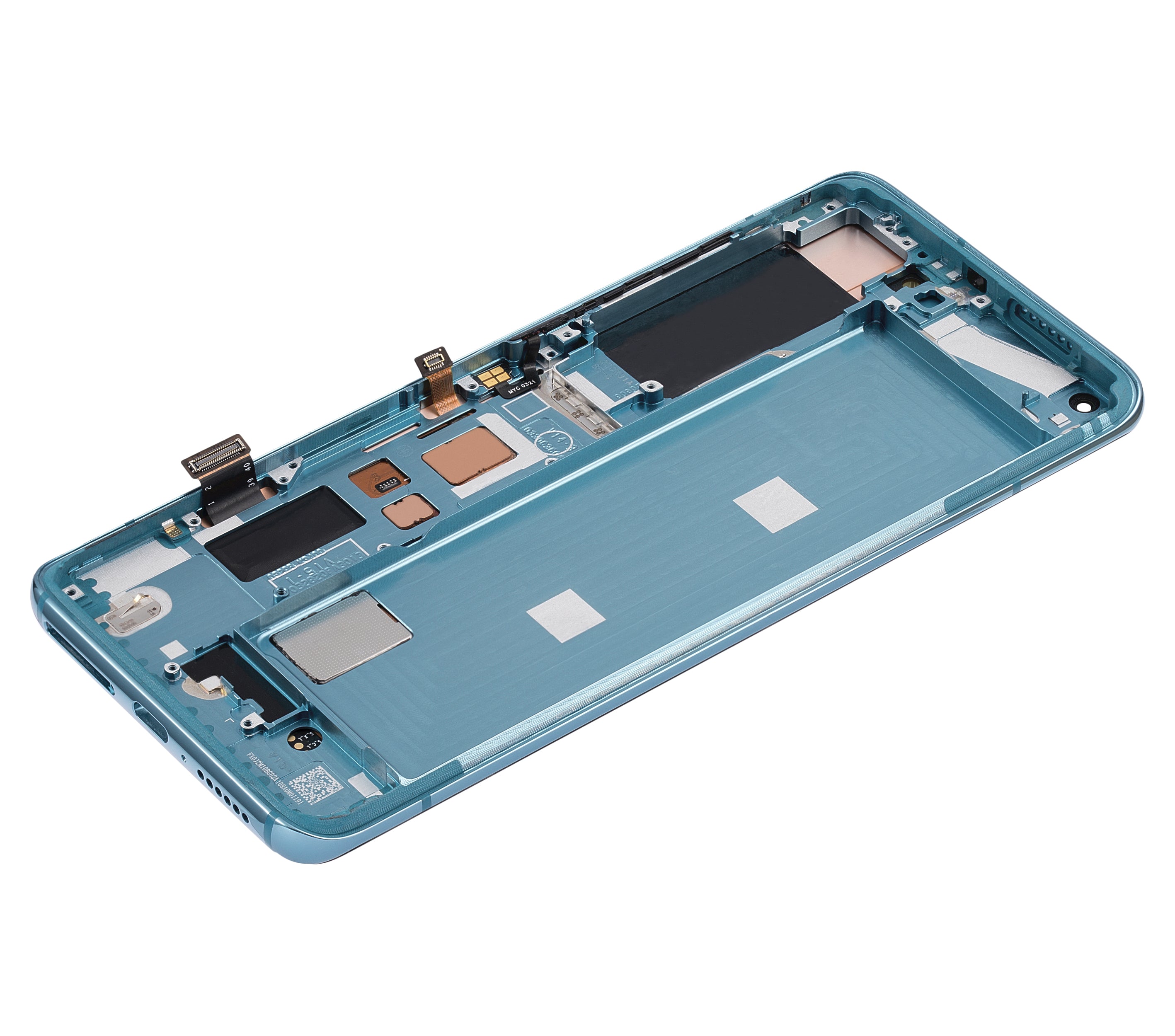 OLED Display with Frame for Xiaomi Mi 10 5G (Refurbished, Coral Green)