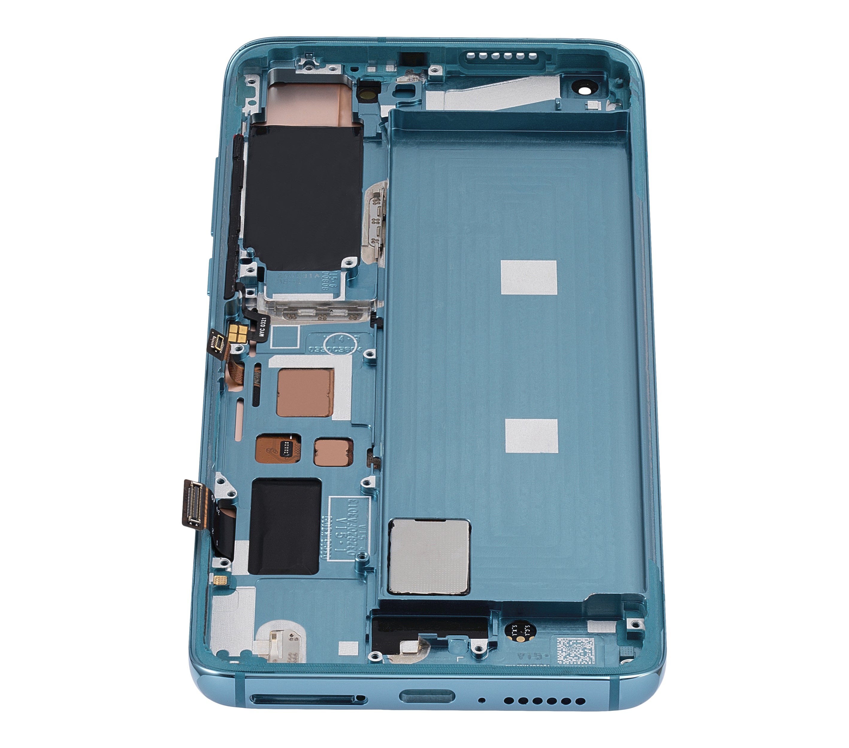 OLED Display with Frame for Xiaomi Mi 10 5G (Refurbished, Coral Green)