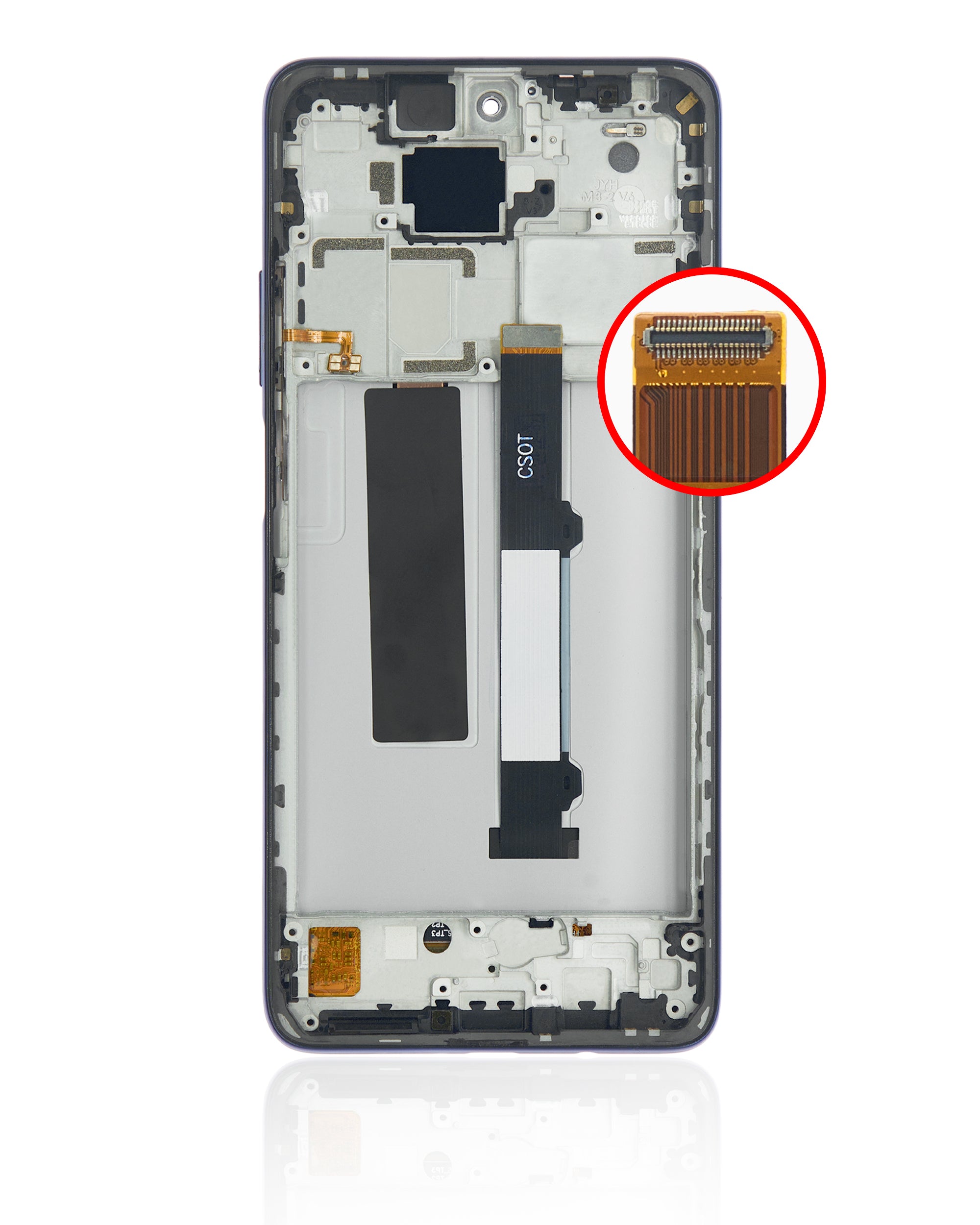 LCD Assembly with Frame for Xiaomi Mi 10T Lite 5G (Refurbished) (Pearl Gray)
