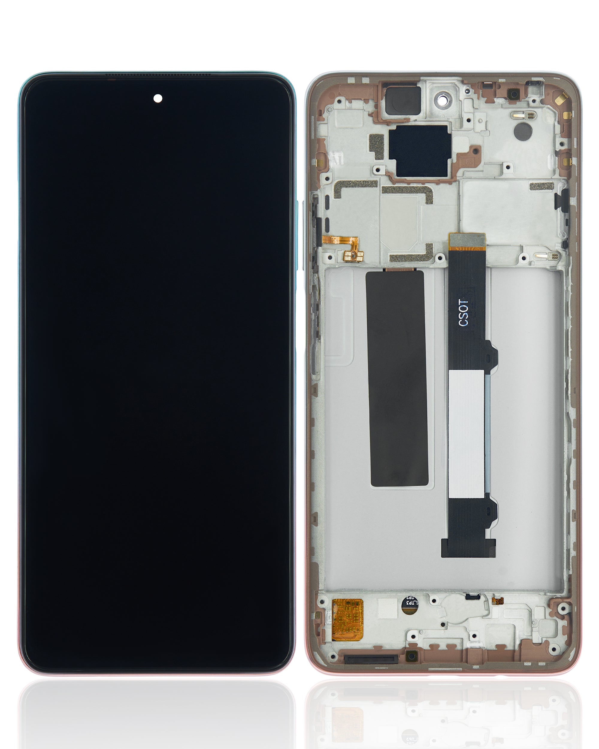Xiaomi Mi 10T Lite 5G Display Komplett mit Rahmen Refurbished Rose Gold