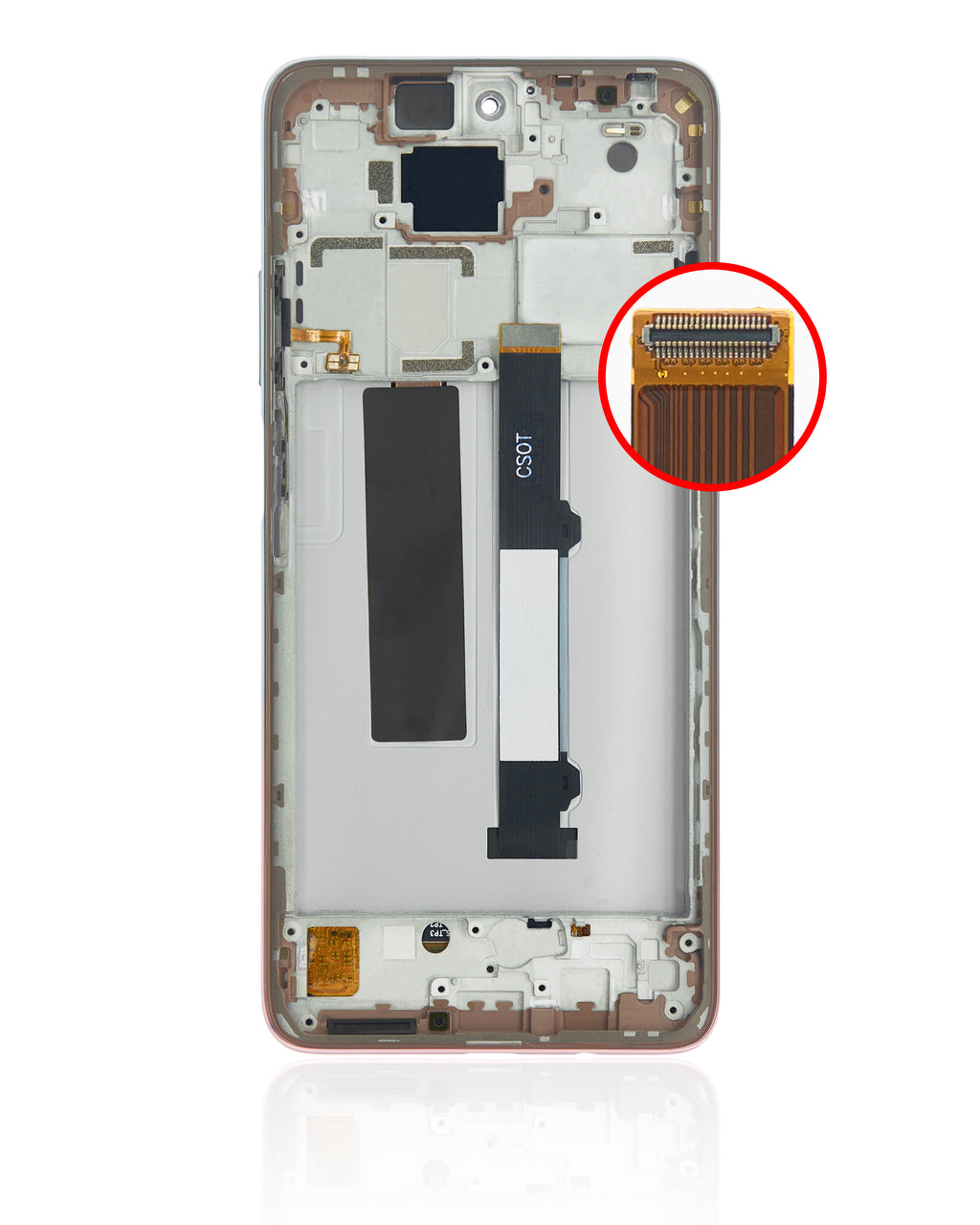 Xiaomi Mi 10T Lite 5G Display Komplett mit Rahmen Refurbished Rose Gold