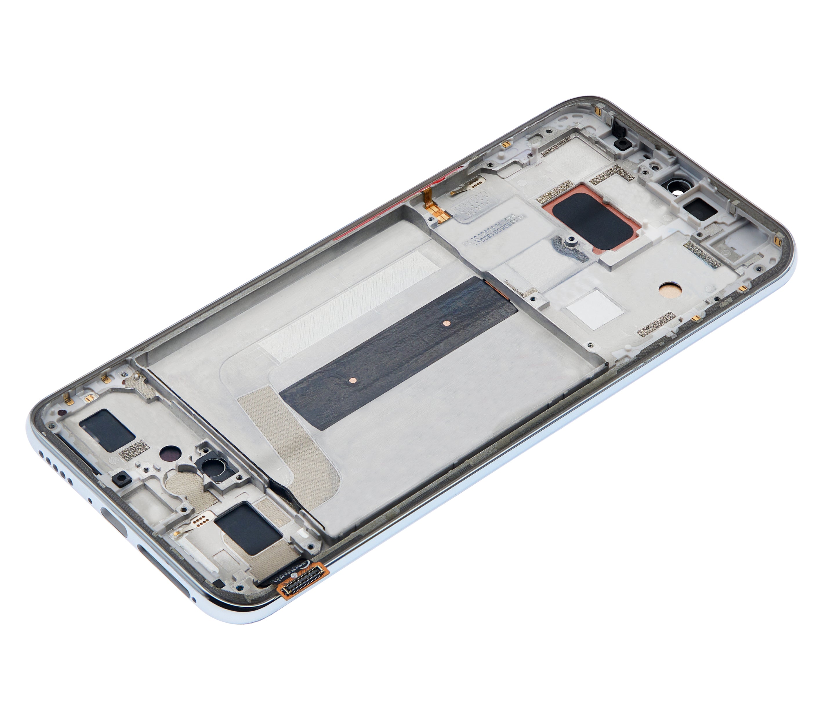 Aftermarket LCD-Display mit Rahmen für Xiaomi Mi 10 Lite 5G, Dream White (Incell