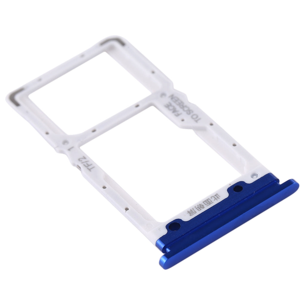 Dual SIM card tray for Xiaomi Mi 9 Lite / CC9 (Aurora Blue)