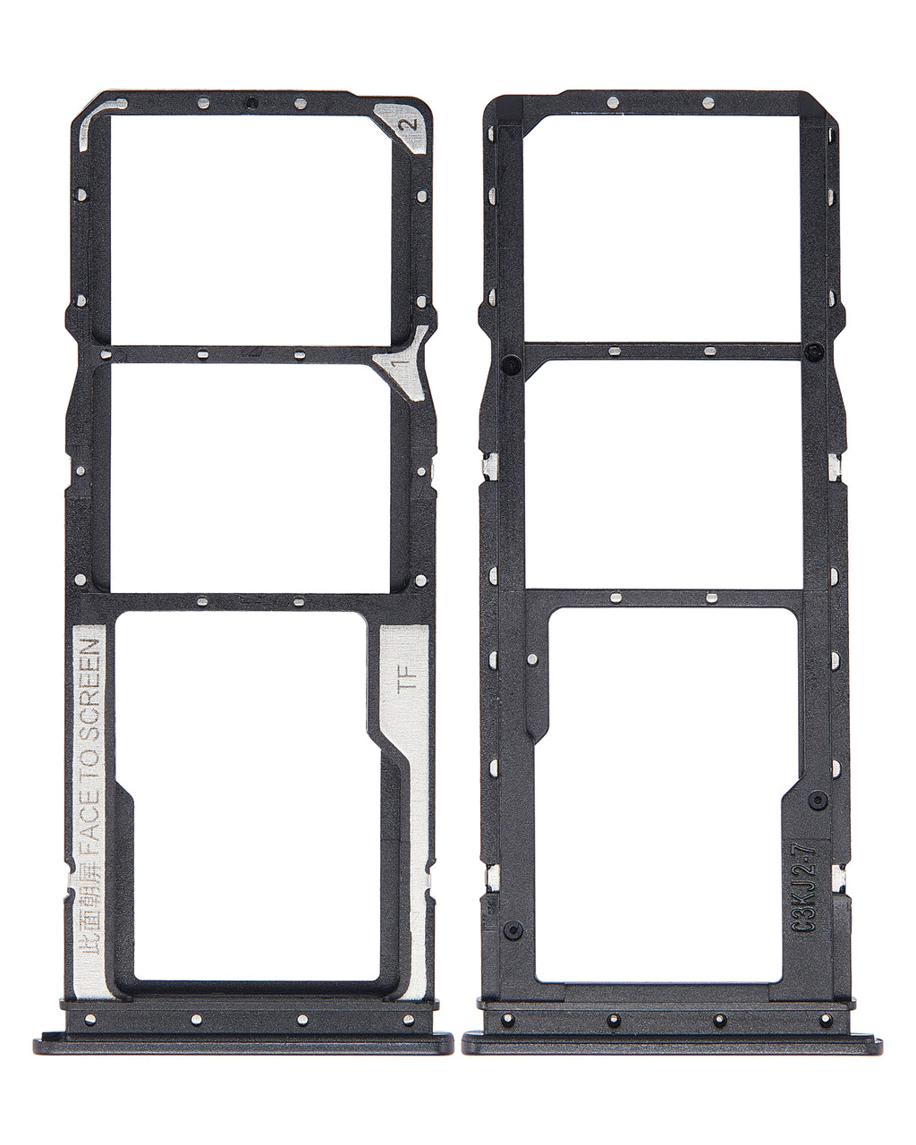 Dual-SIM-Kartenfach für Xiaomi Redmi 8A (Midnight Schwarz)