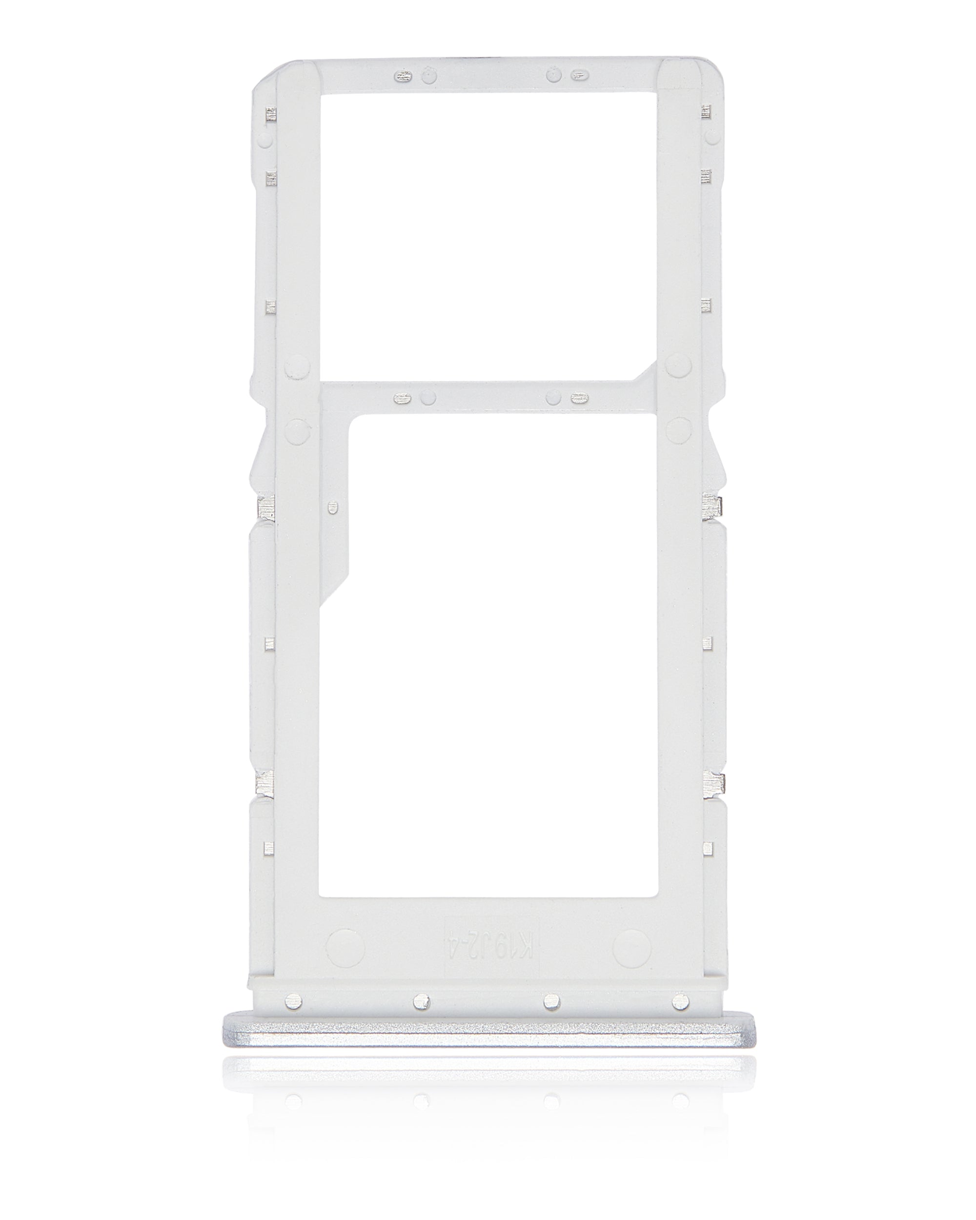 Dual SIM Card Tray for Xiaomi Redmi Note 10 5G (Chrome Silver)